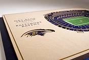 You the Fan Baltimore Ravens 5-Layer StadiumViews 3D Wall Art product image