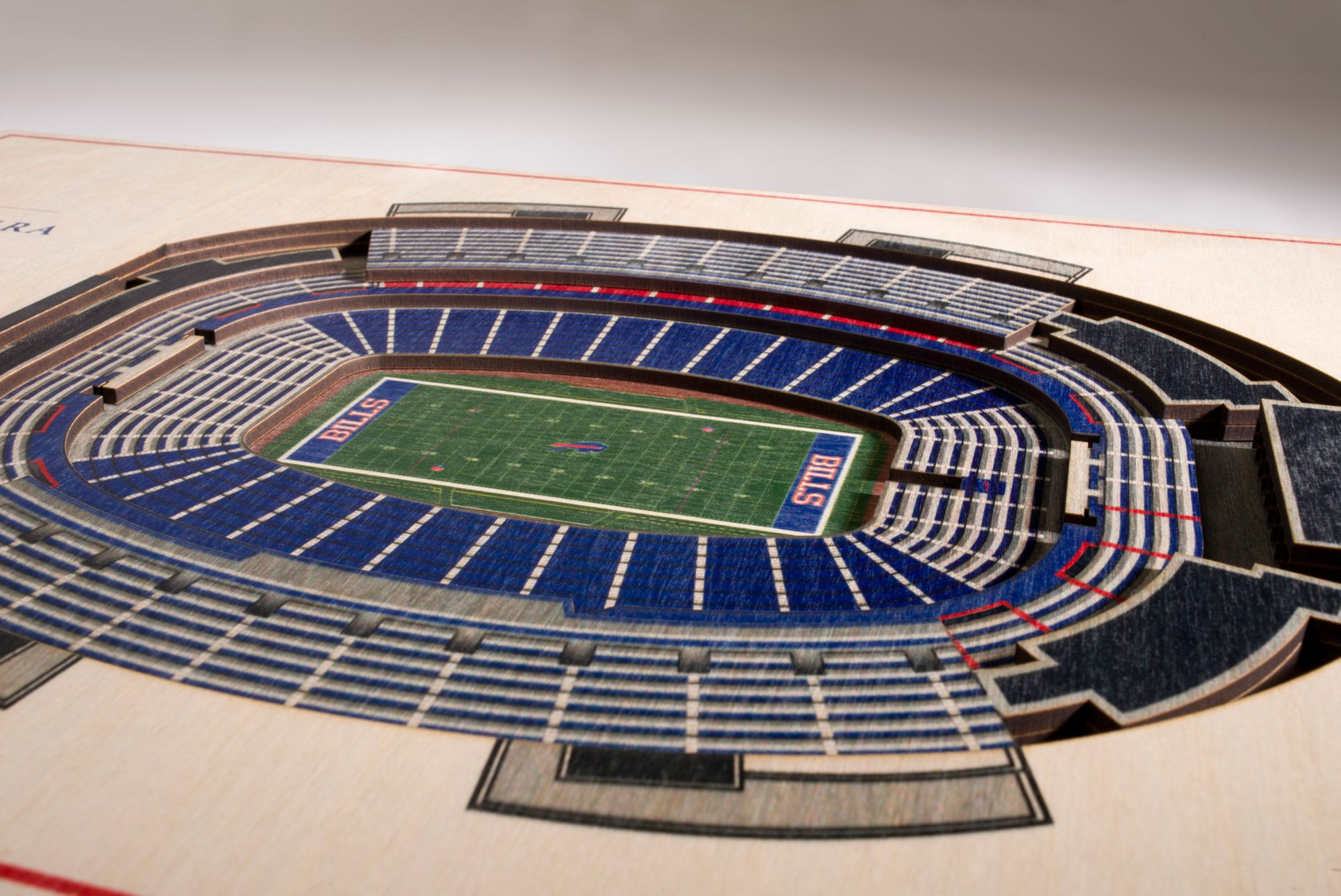 YouTheFan Buffalo Bills 5-Layer StadiumViews 3D Wall Art product image