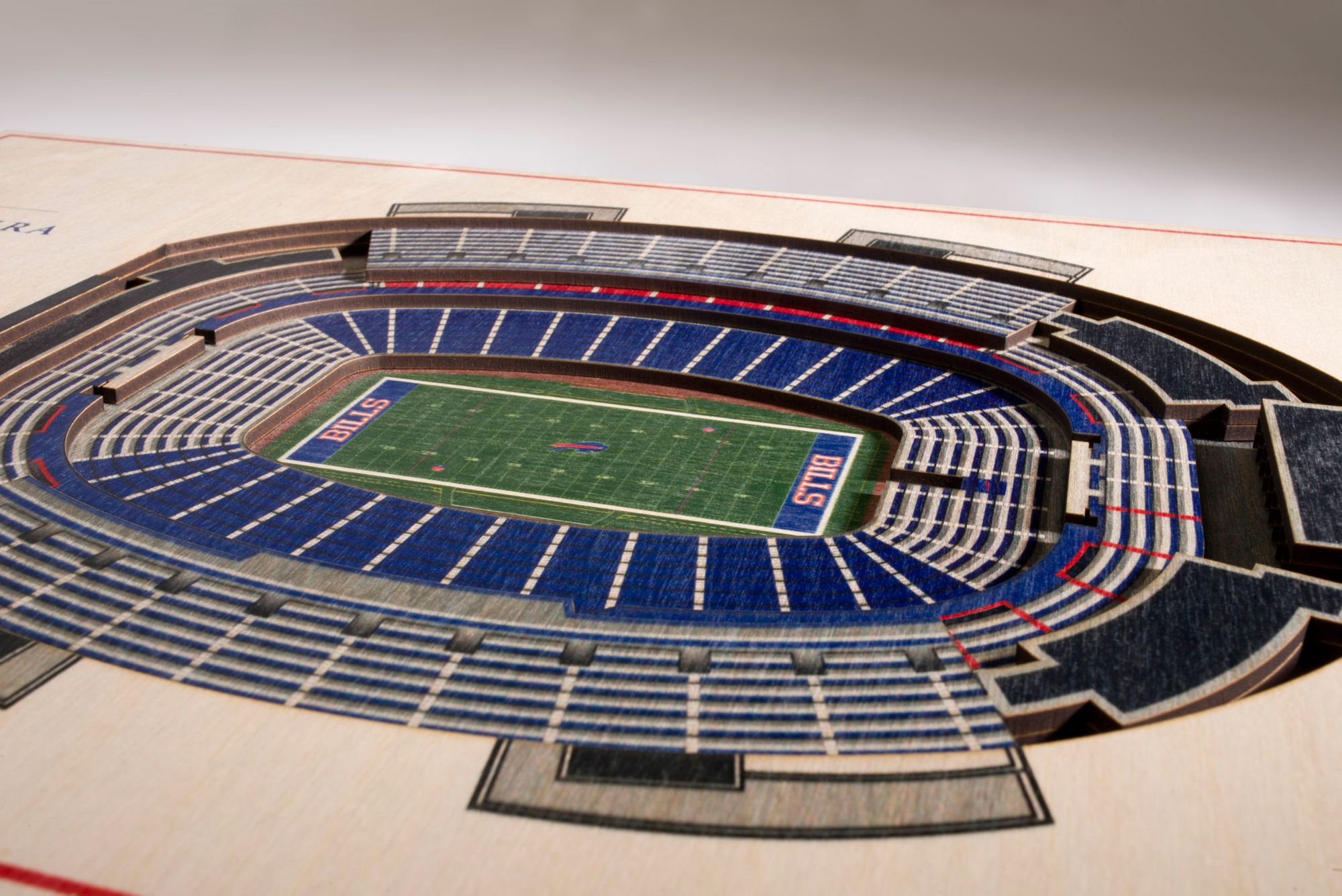 You the Fan Buffalo Bills 5-Layer StadiumViews 3D Wall Art