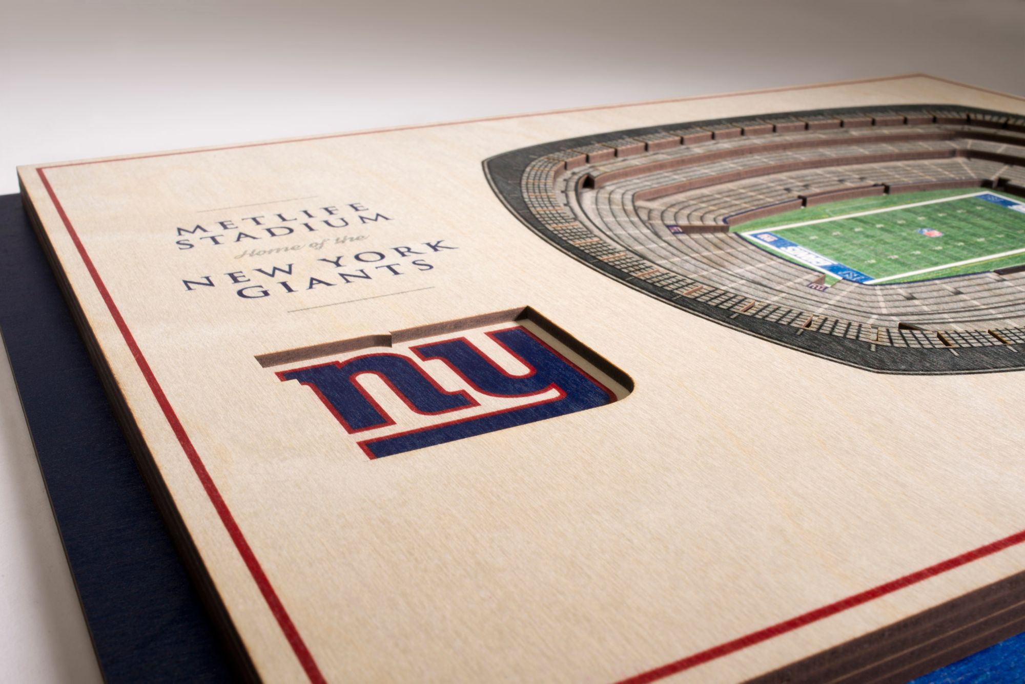 YouTheFan New York Giants 5-Layer StadiumViews 3D Wall Art product image
