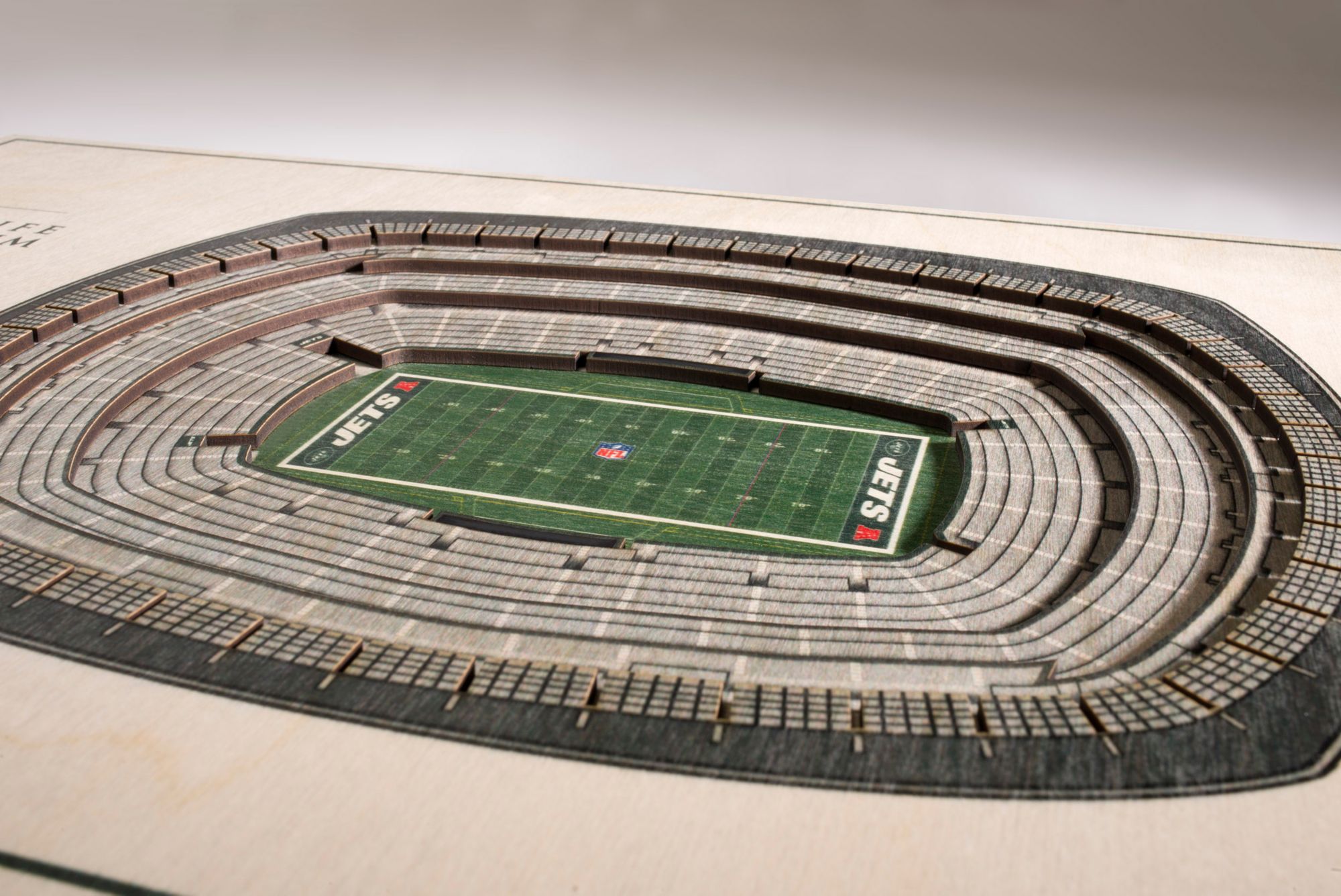 YouTheFan New York Jets 5-Layer StadiumViews 3D Wall Art product image