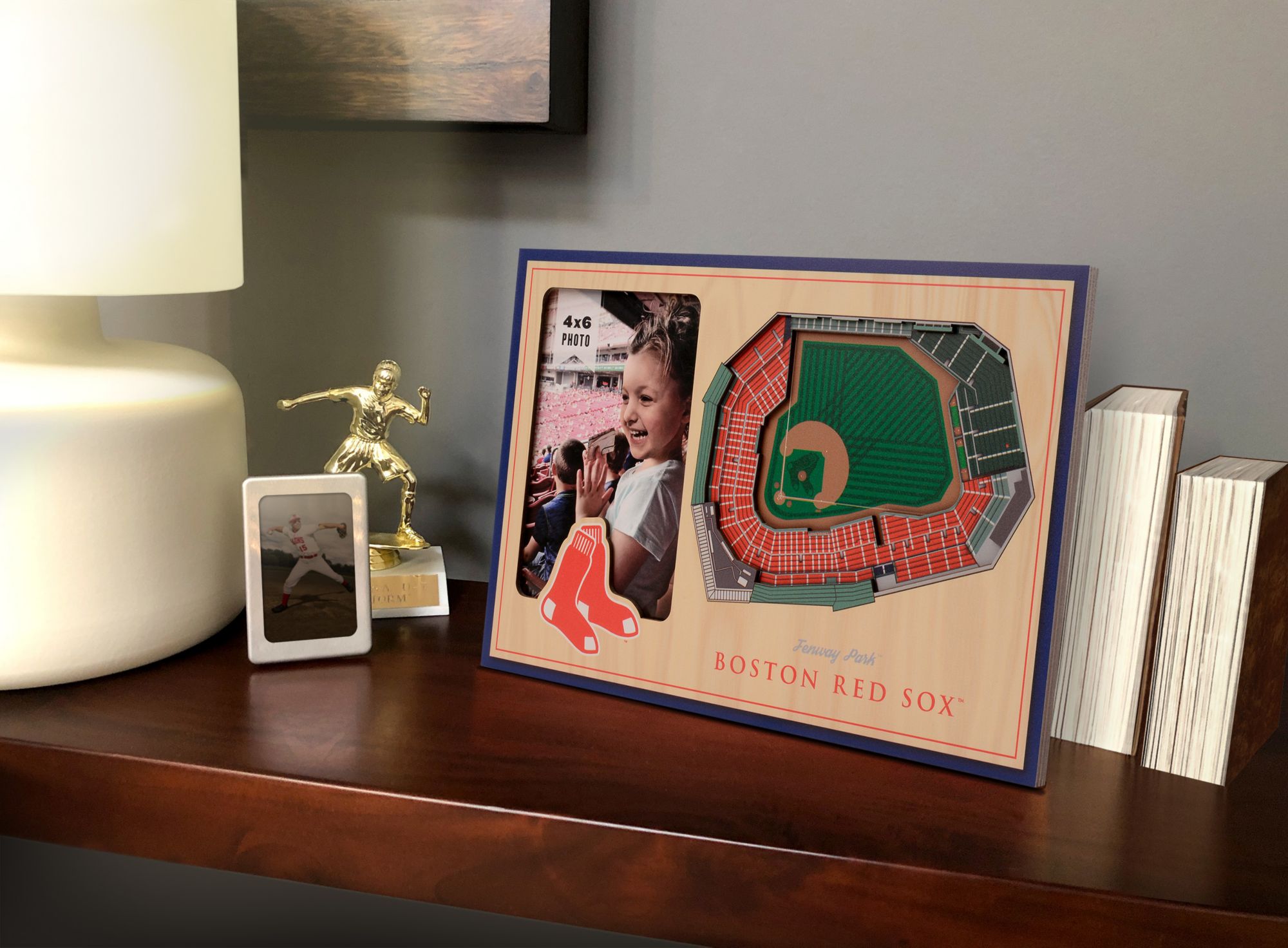 YouTheFan Boston Red Sox 3D Picture Frame product image