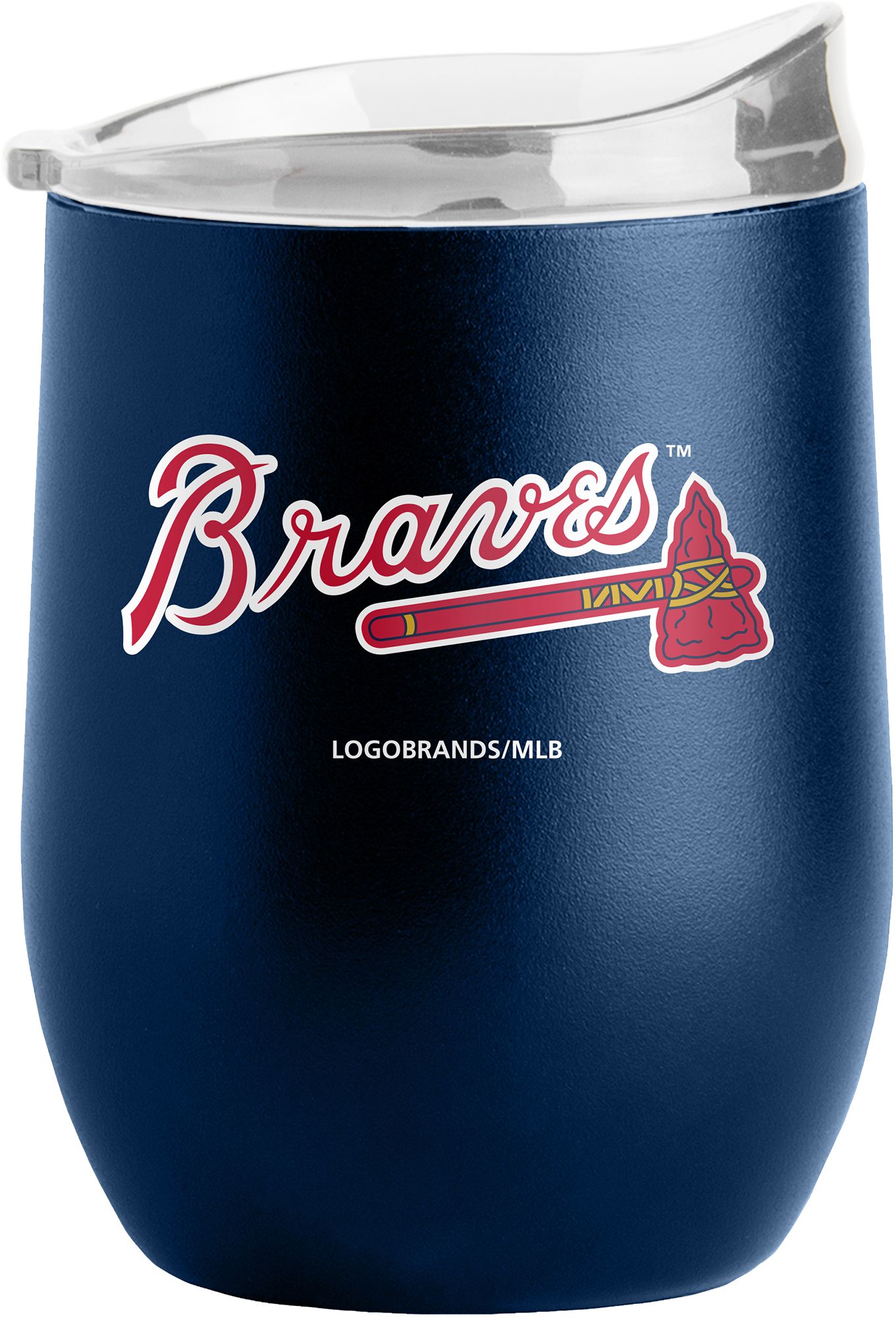 Logo Brands Atlanta Braves 16 oz. Stainless Steel Flipside Tumbler product image