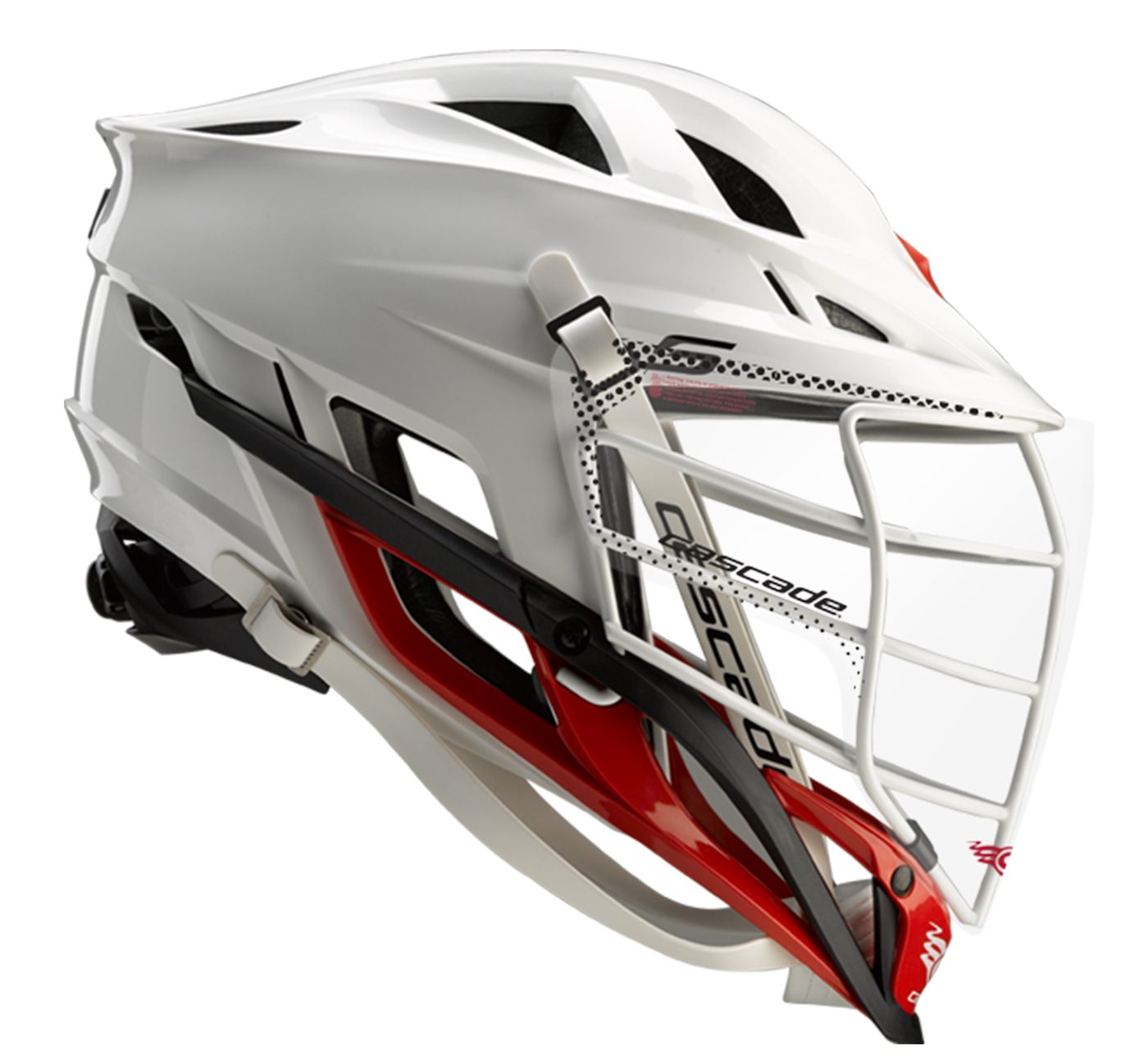 Cascade S Lacrosse Helmet 2024 (Red)