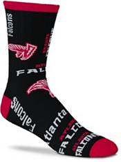For Bare Feet Atlanta Falcons Black to Black Socks product image