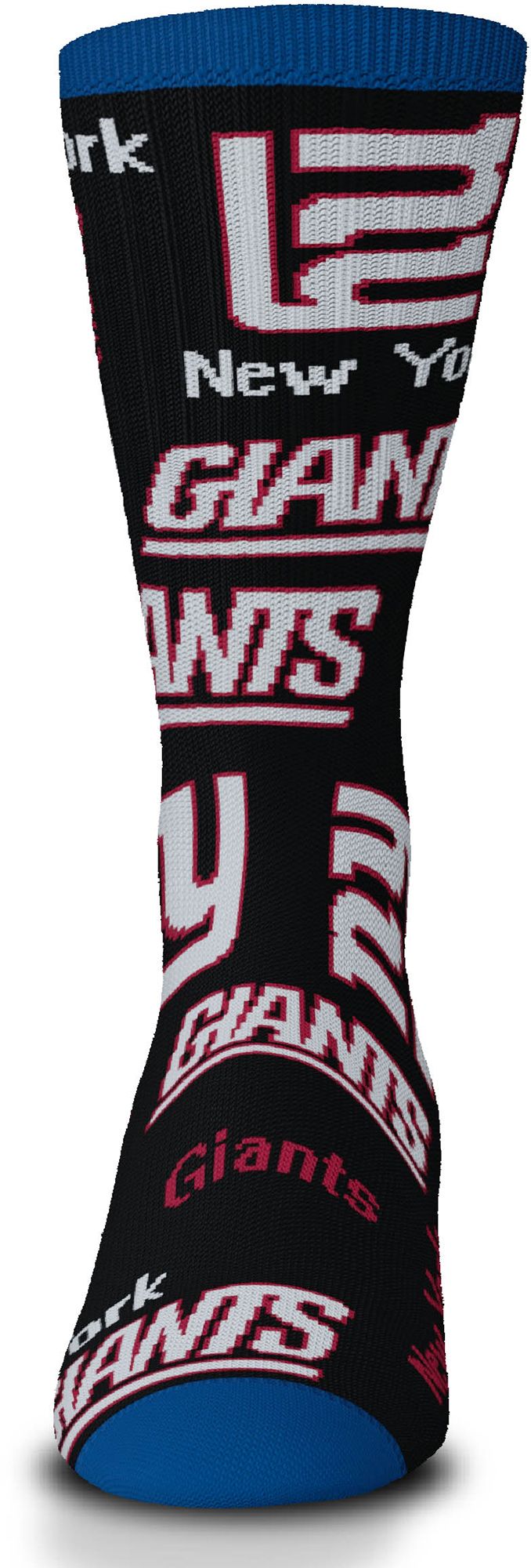 For Bare Feet New York Giants Black to Black Socks product image