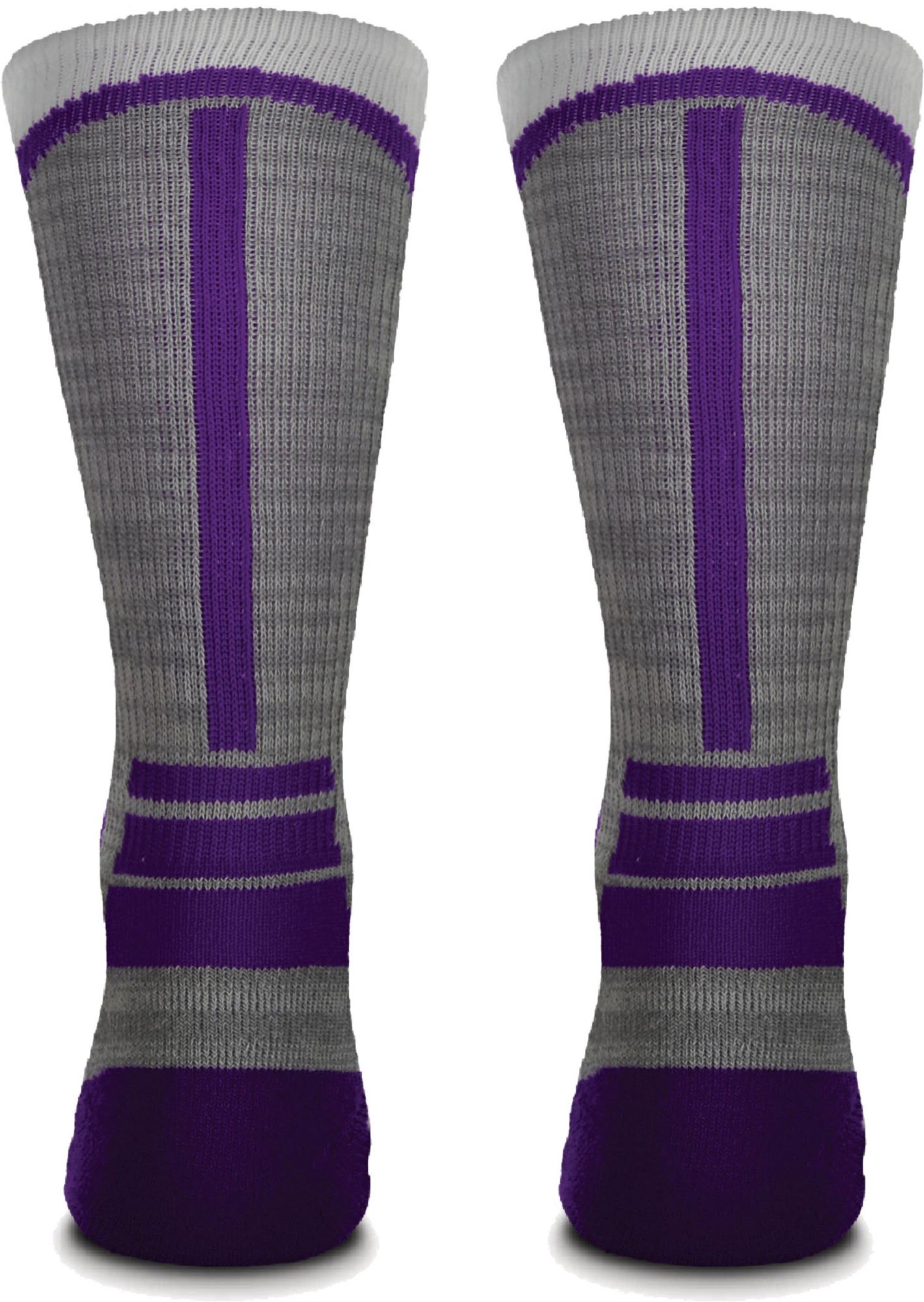 For Bare Feet LSU Tigers Mascot Crew Socks product image