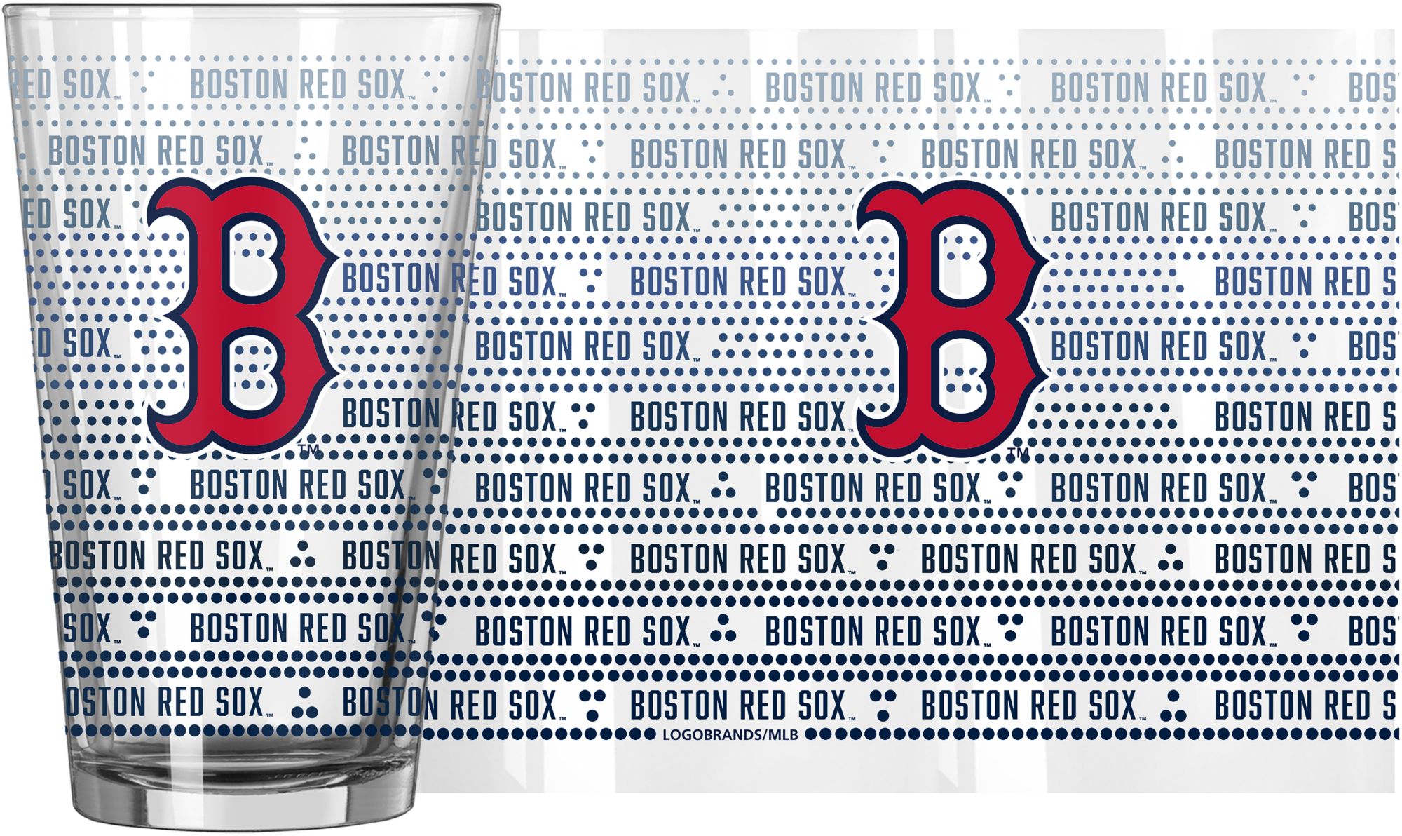 Logo Boston Red Sox  16oz. Chant Pint Glass product image