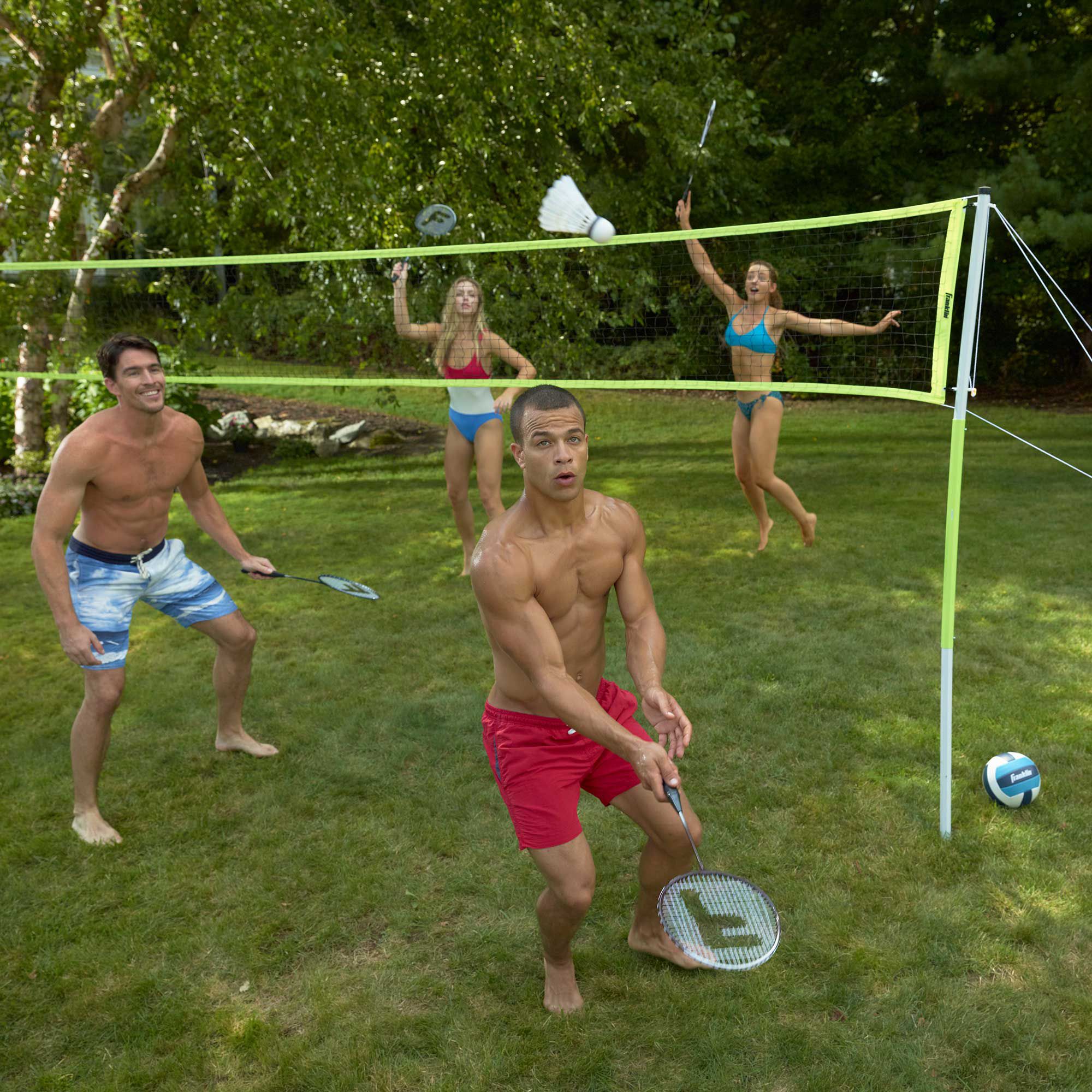 Franklin Advanced Volleyball and Badminton Set product image
