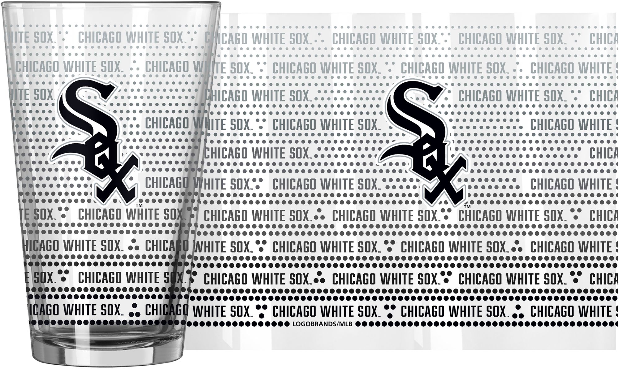 Logo Chicago White Sox  16oz. Chant Pint Glass product image