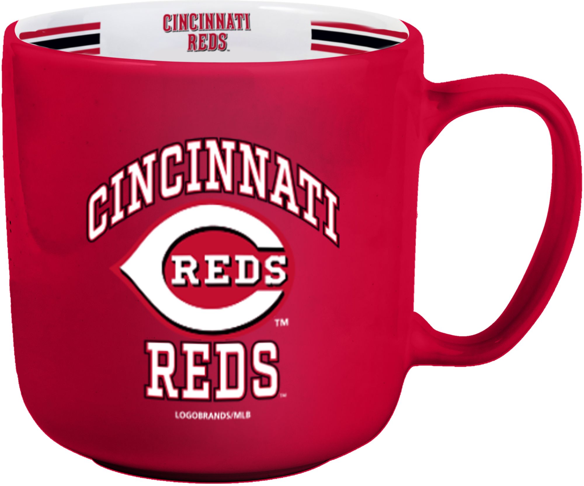 Logo Cincinnati Reds  Striped 15 oz. Mug product image