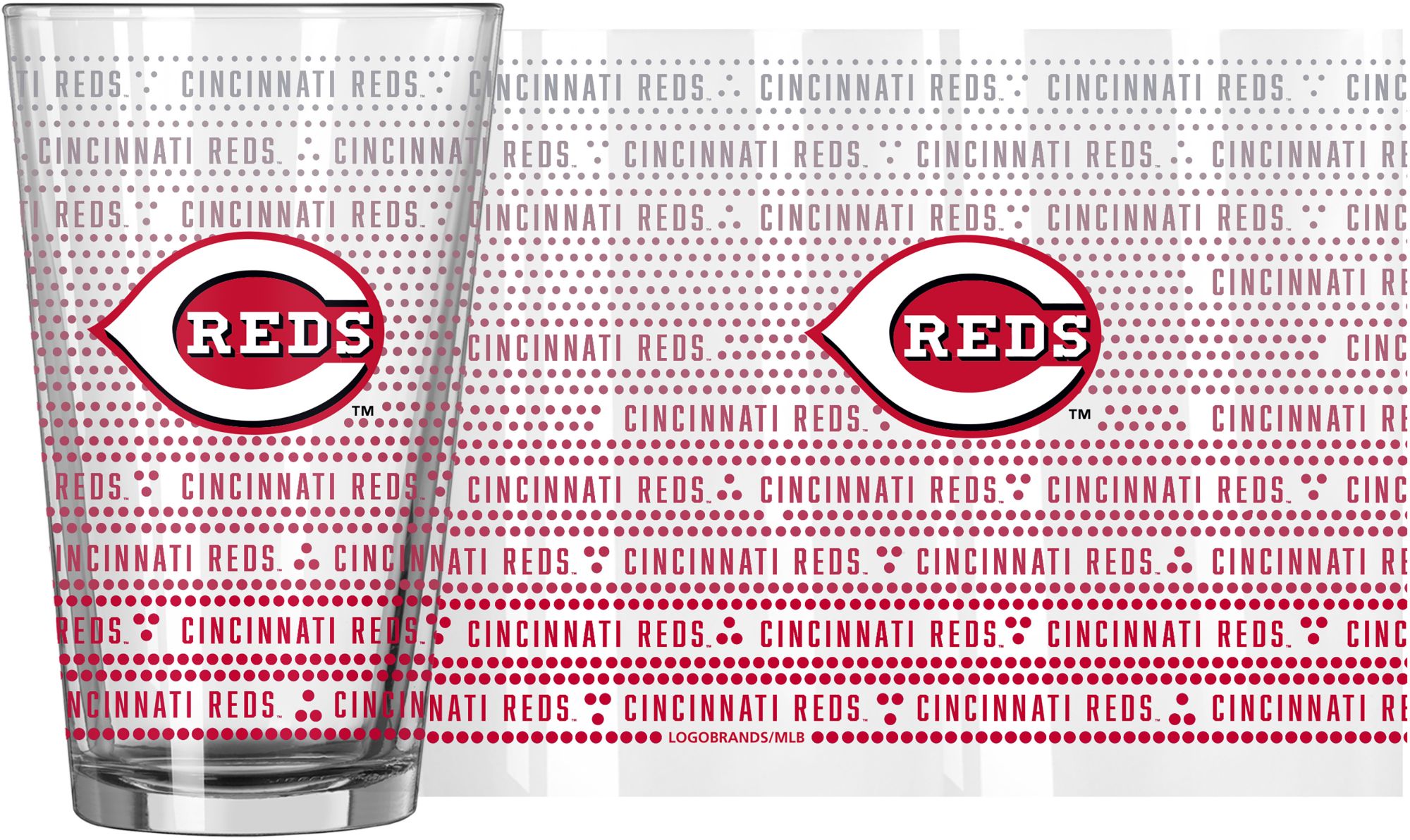 Logo Cincinnati Reds  16oz. Chant Pint Glass product image