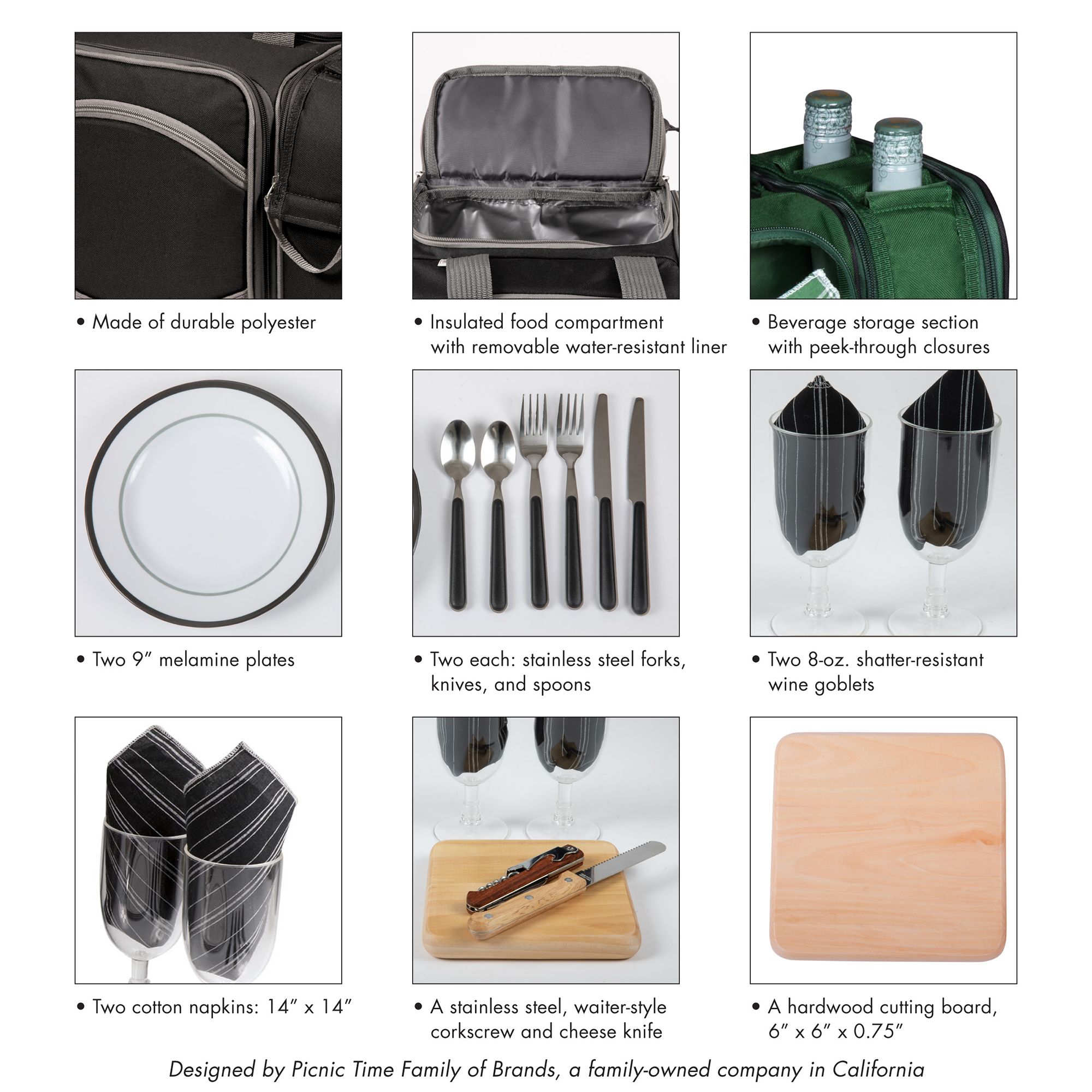 Picnic Time Washington Commanders Picnic Basket Cooler product image