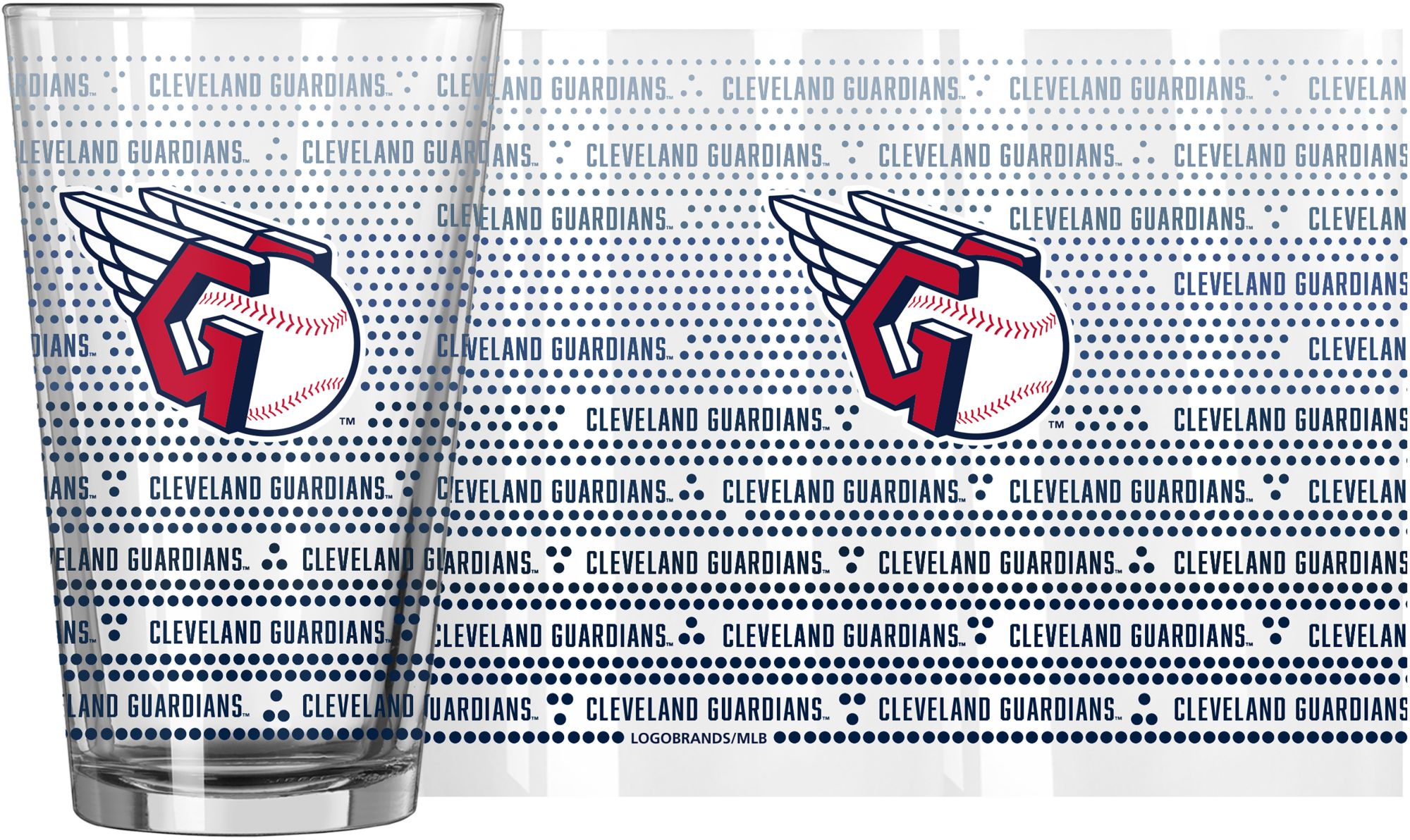 Logo Cleveland Guardians  16oz. Chant Pint Glass product image