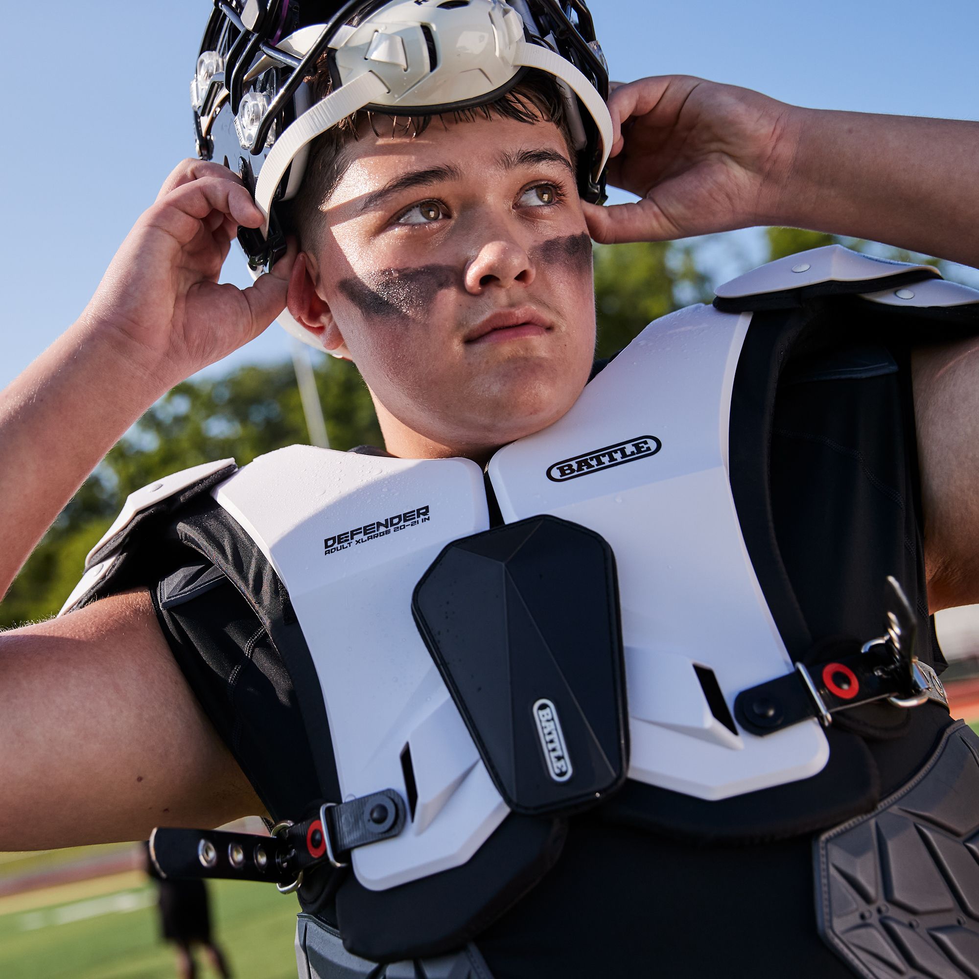 Battle Adult Defender Football Shoulder Pads product image