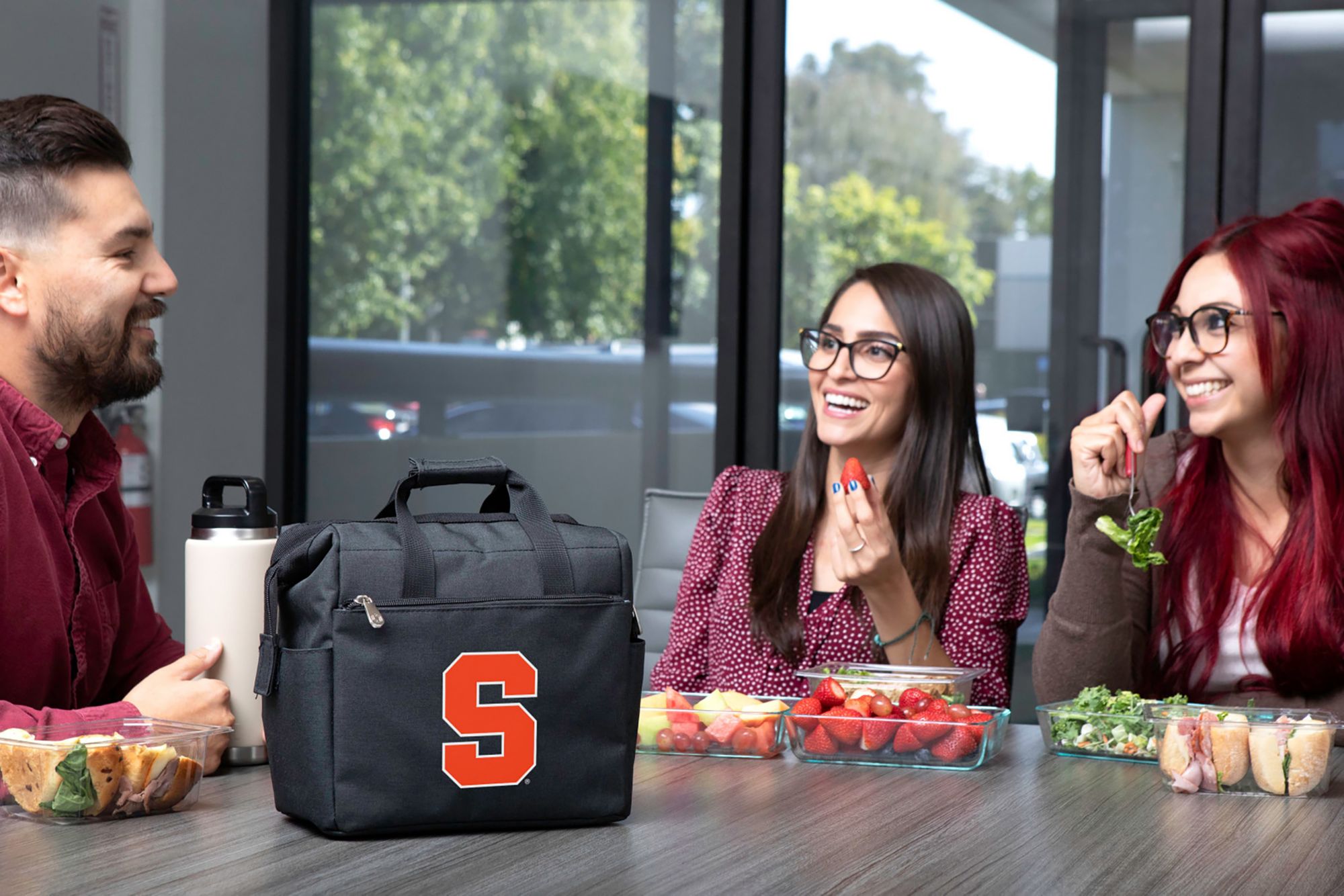 Picnic Time Syracuse Orange On The Go Lunch Cooler Bag product image