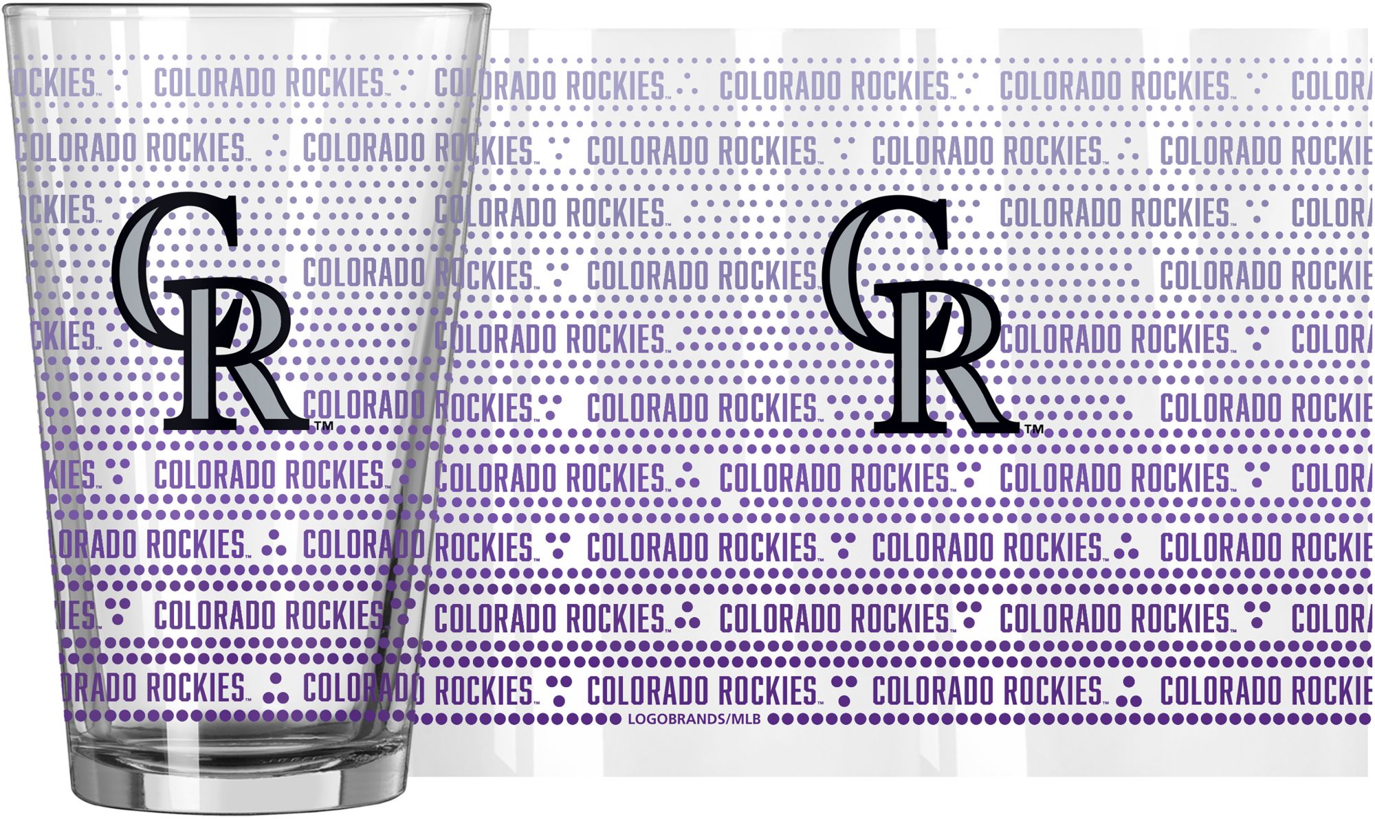 Logo Colorado Rockies  16oz. Chant Pint Glass product image