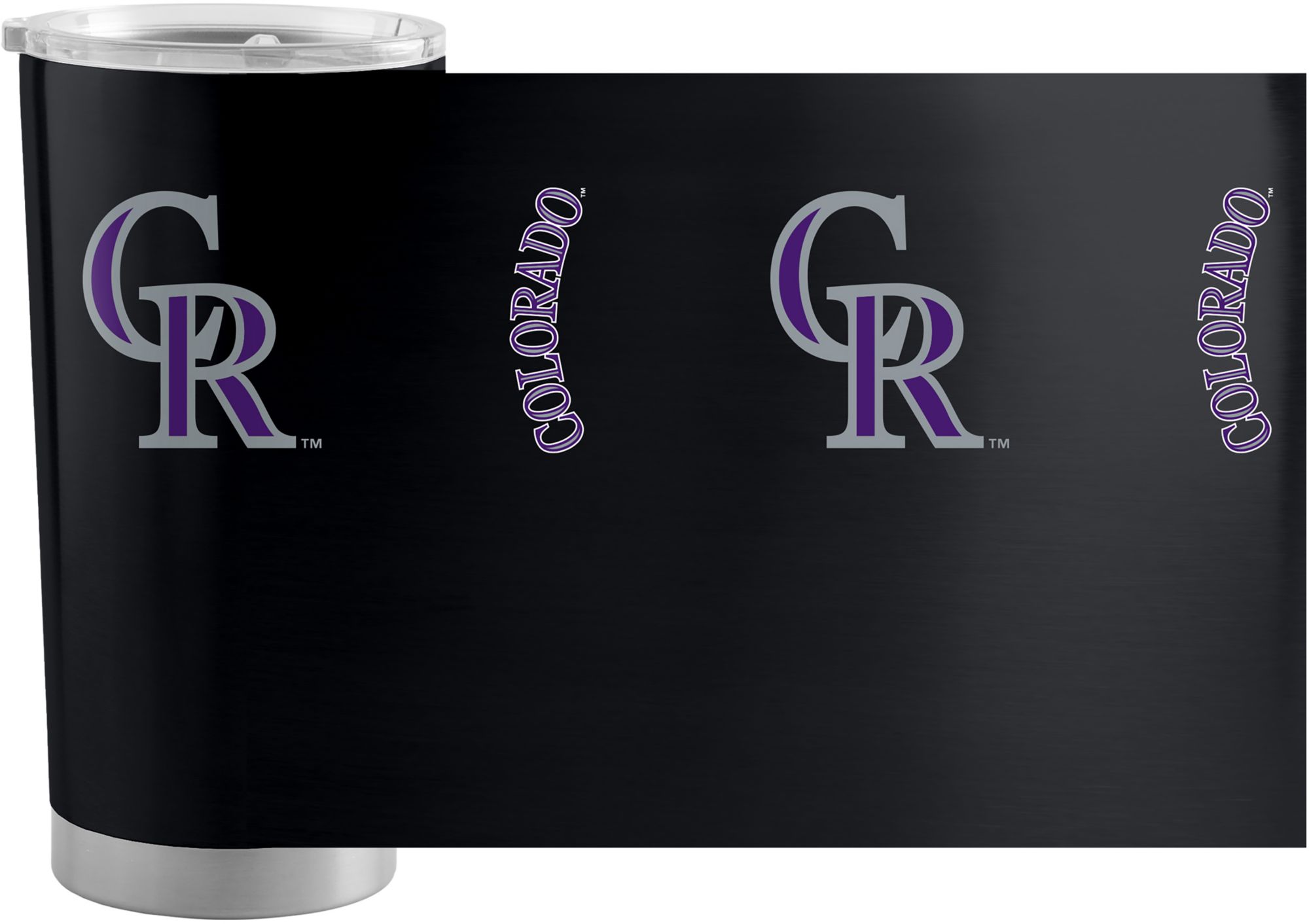 Logo Brands Colorado Rockies 20 oz. Stainless Steel Gameday Tumbler product image