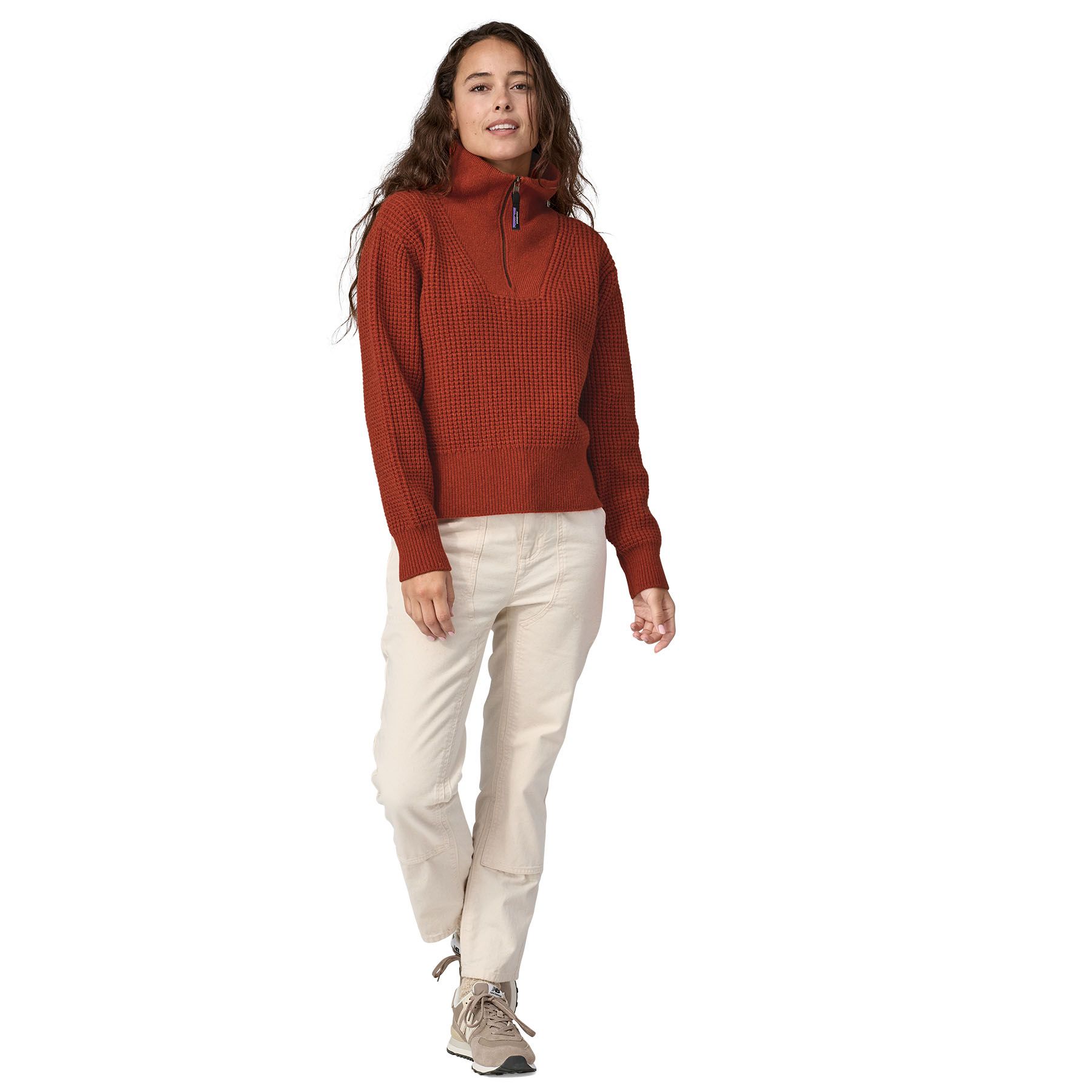 Patagonia Women's Recycled Wool-Blend 1/4-Zip Sweater product image