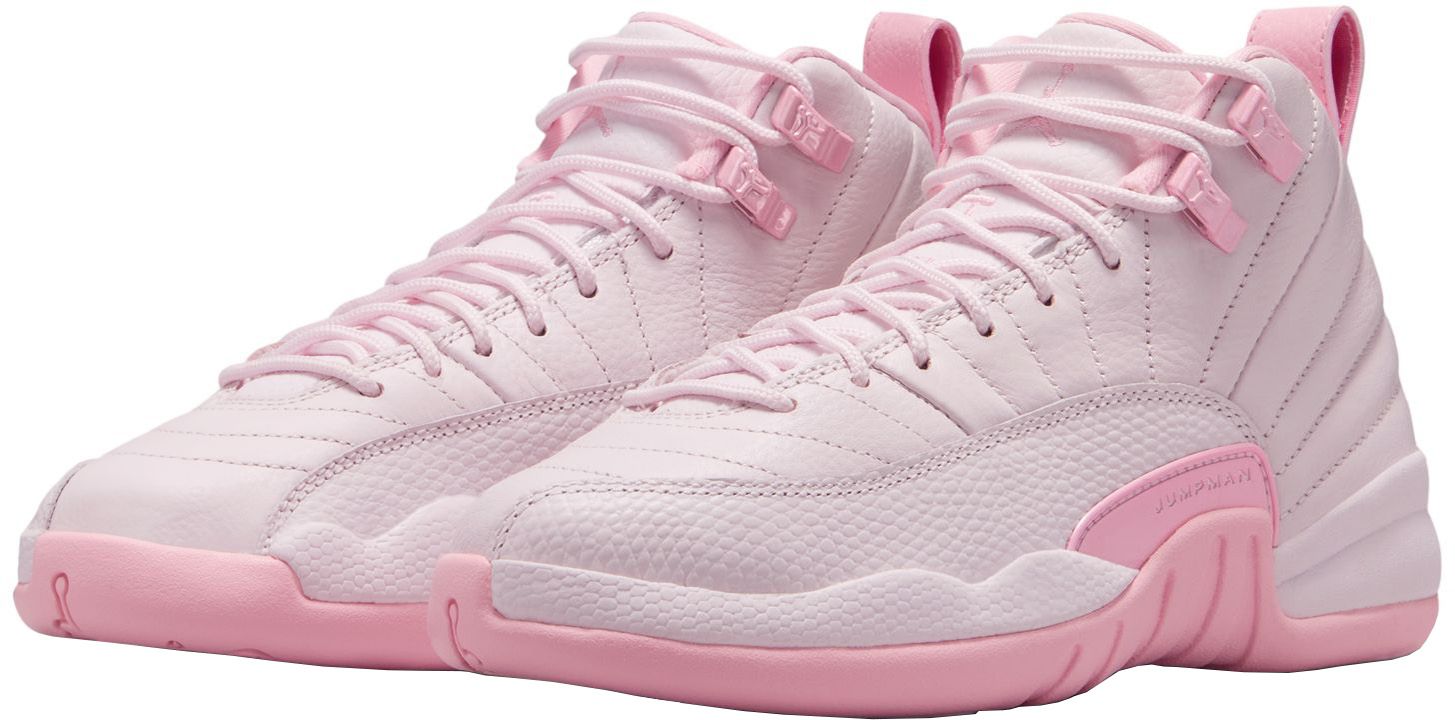 Air Jordan Kids' Grade School 12 Retro 'Pink Pearl' Basketball Shoes product image