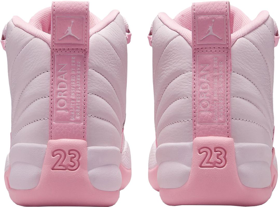 Air Jordan Kids' Grade School 12 Retro 'Pink Pearl' Basketball Shoes product image