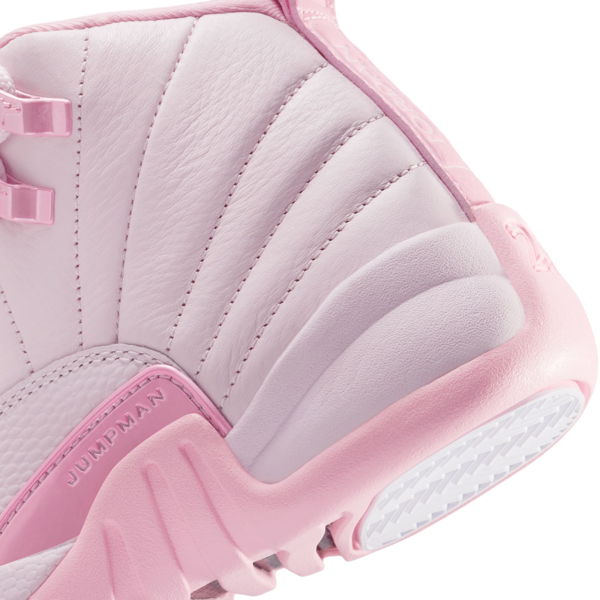 Air Jordan Kids' Grade School 12 Retro 'Pink Pearl' Basketball Shoes product image