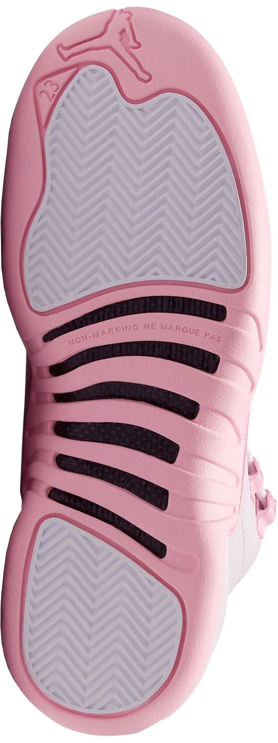 Air Jordan Kids' Grade School 12 Retro 'Pink Pearl' Basketball Shoes product image