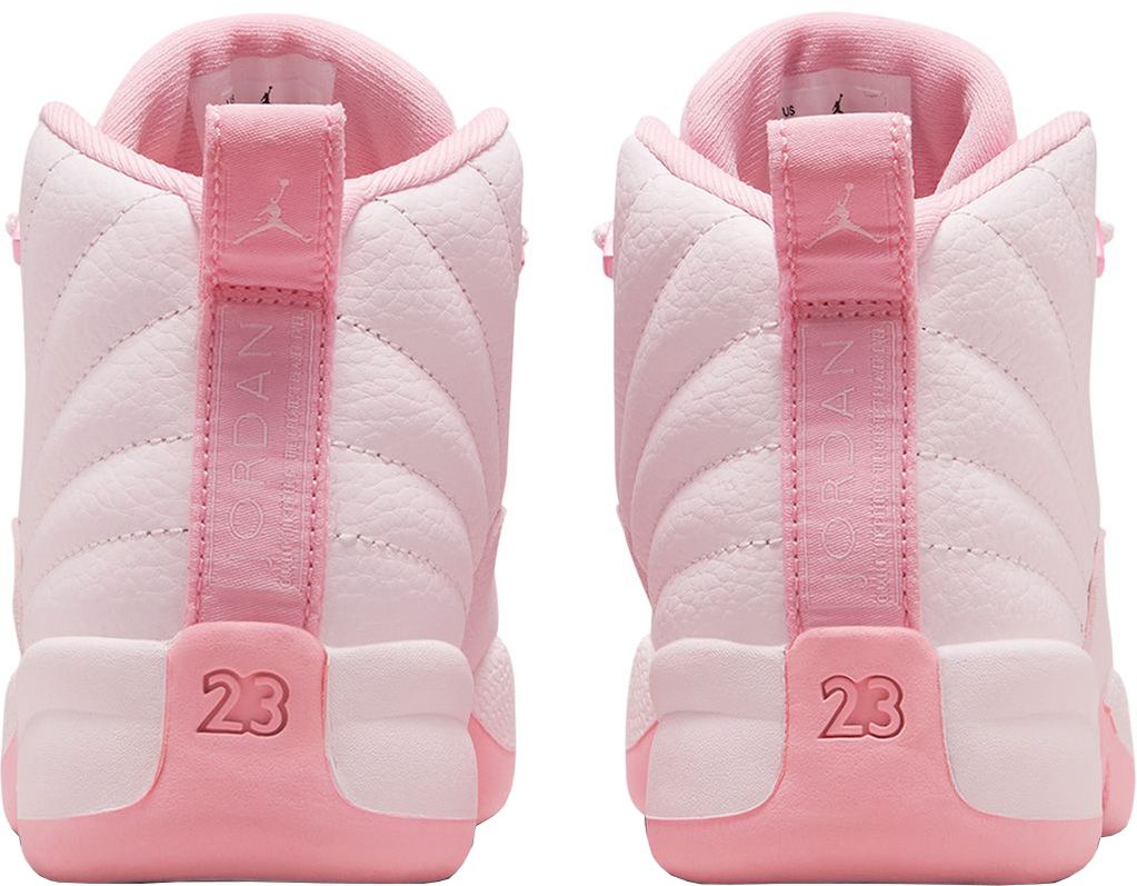 Air Jordan Kids' Preschool 12 Retro 'Pink Pearl' Basketball Shoes product image