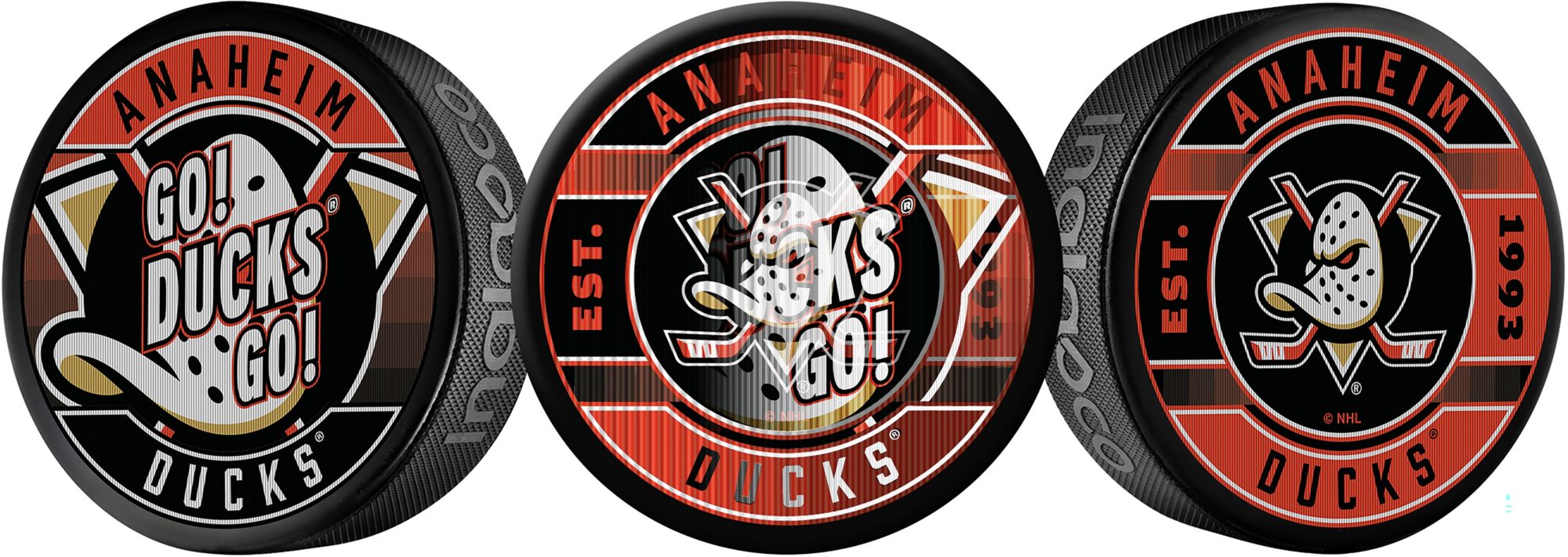 Inglasco Inc. Anaheim Ducks Lenticular Puck Game Cube product image