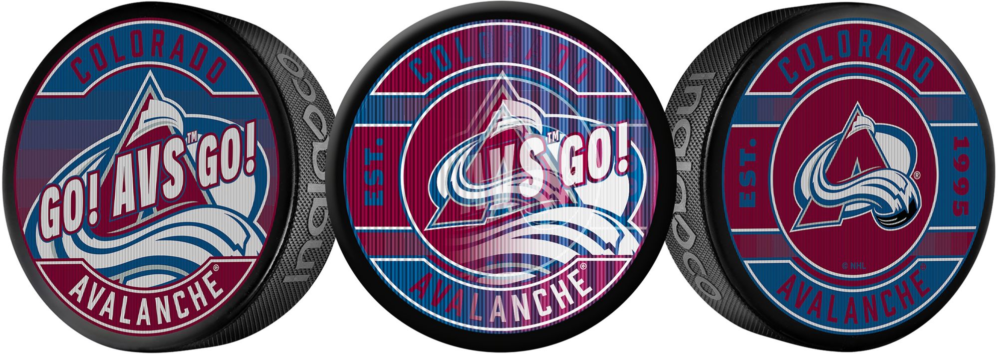 Inglasco Inc. Colorado Avalanche Lenticular Puck Game Cube product image