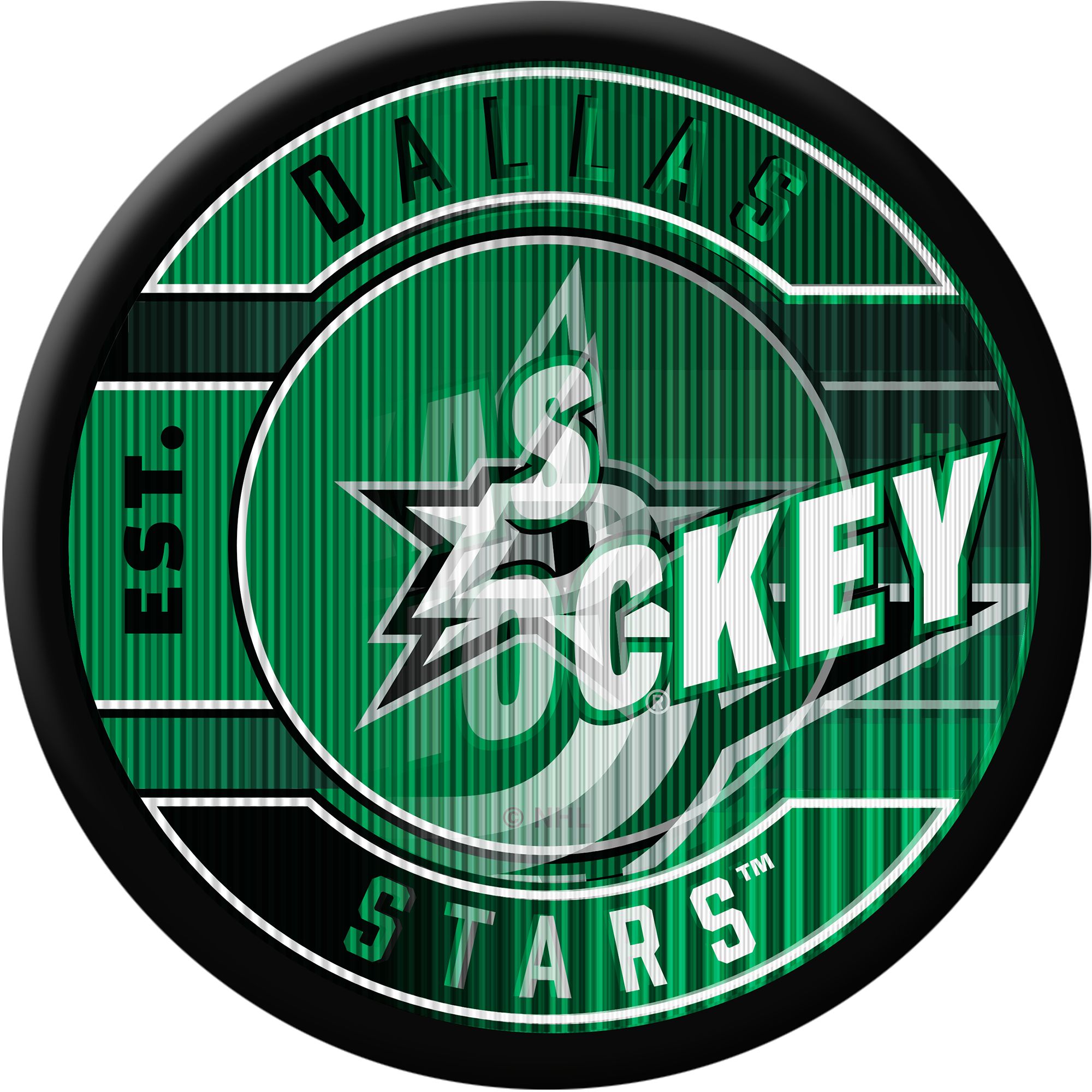 Inglasco Inc. Dallas Stars Lenticular Puck Game Cube product image