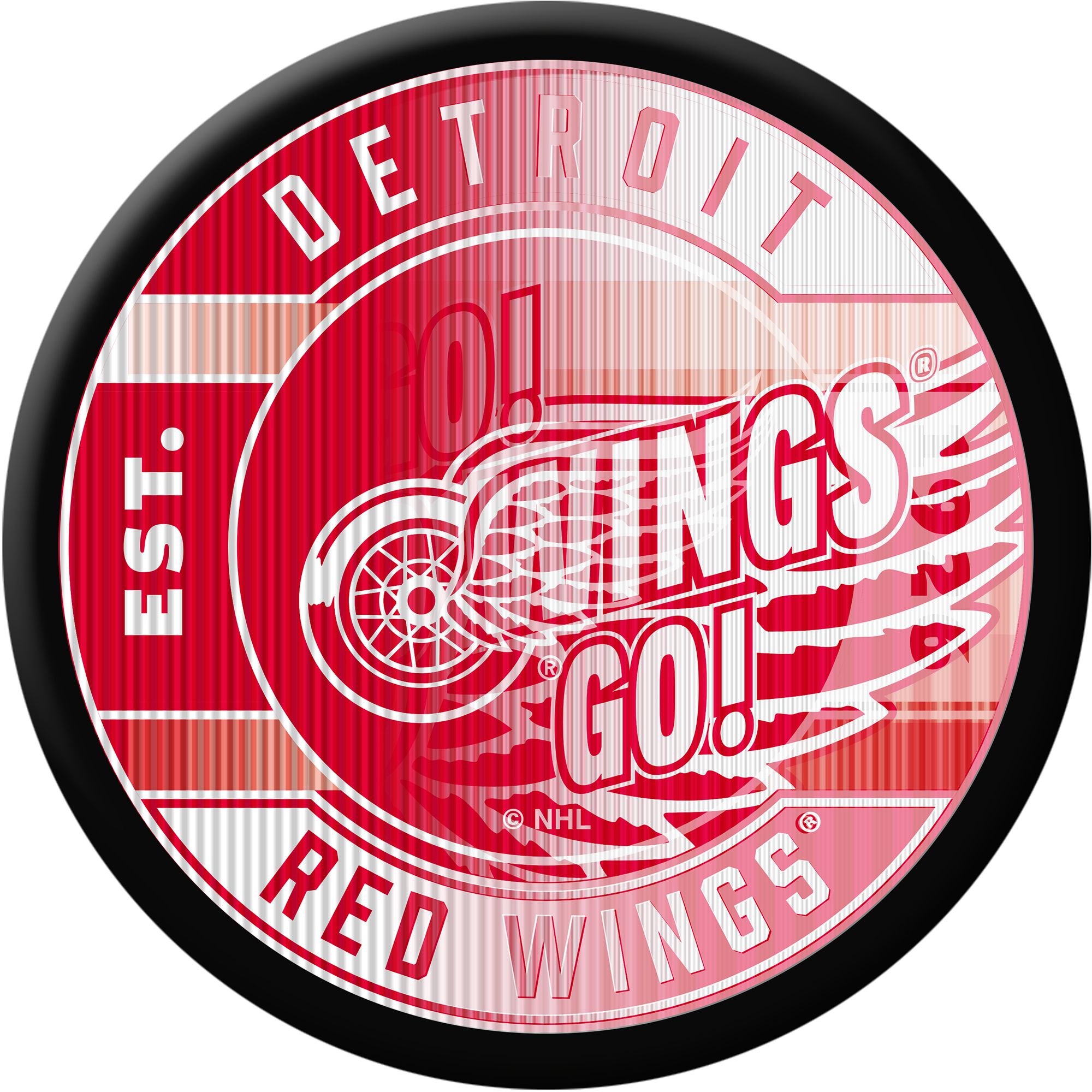 Inglasco Inc. Detroit Red Wings Lenticular Puck Game Cube product image