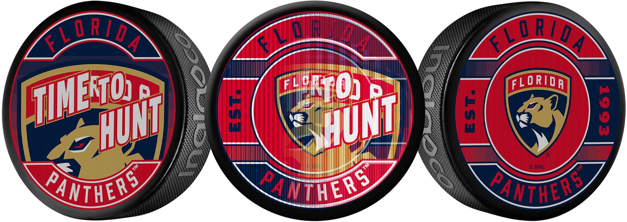 Inglasco Inc. Florida Panthers Lenticular Puck Game Cube product image