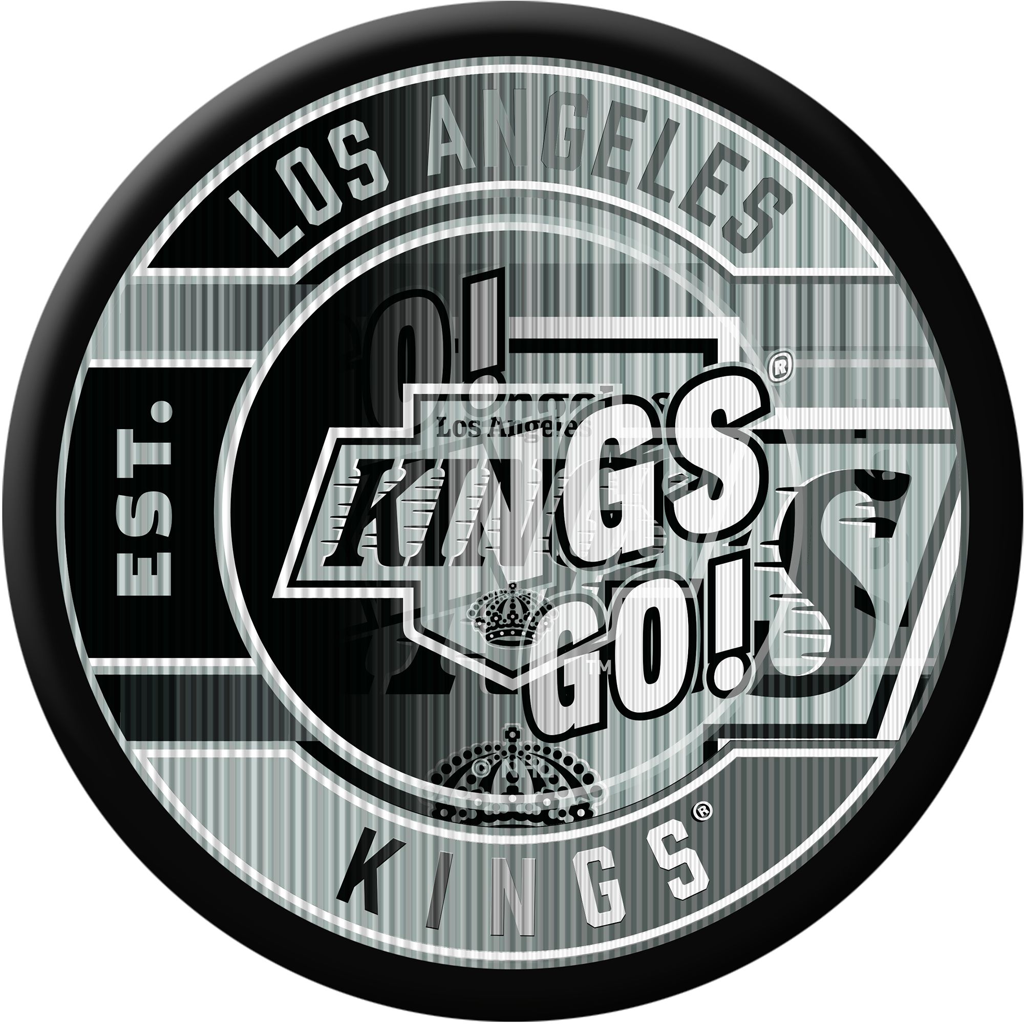 Inglasco Inc. Los Angeles Kings Lenticular Puck Game Cube product image