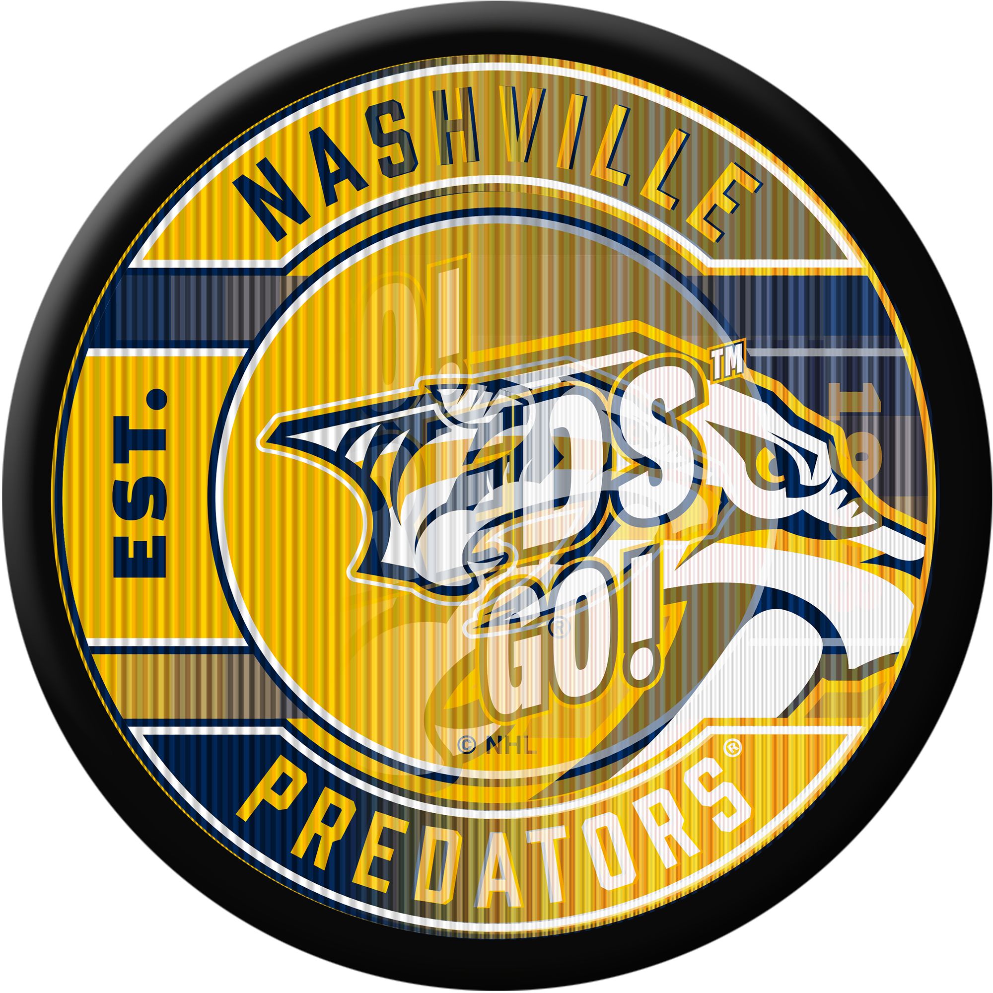 Inglasco Inc. Nashville Predators Lenticular Puck Game Cube product image