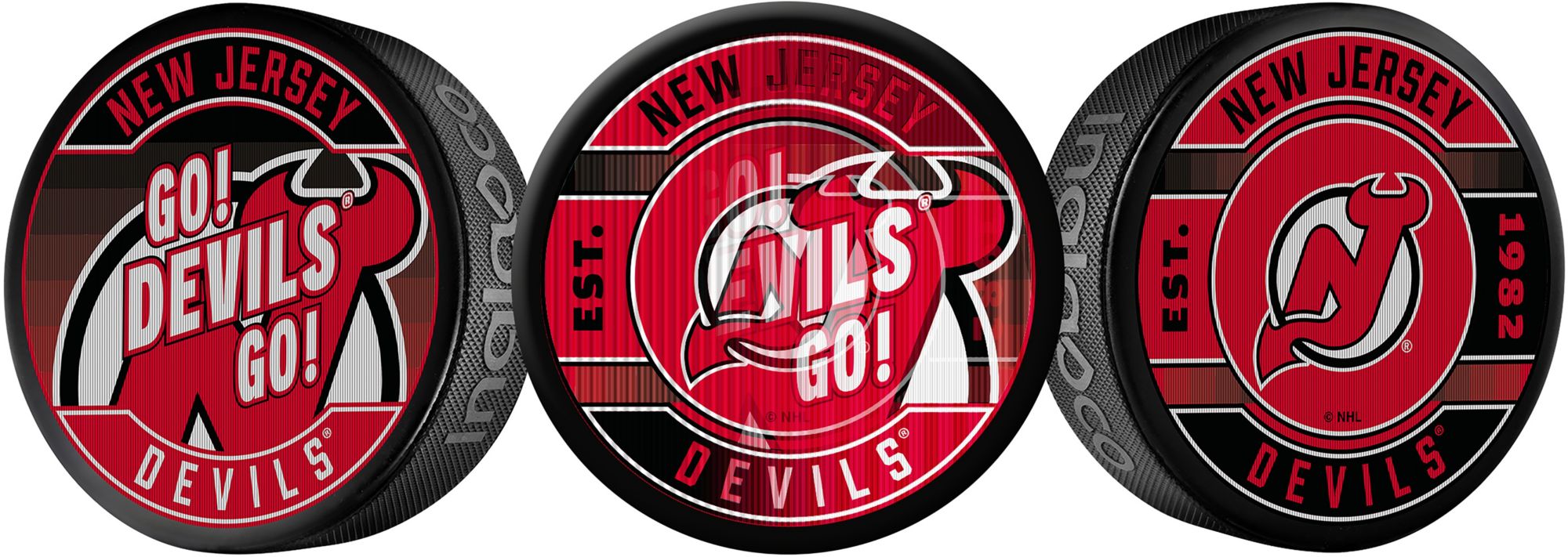 Inglasco Inc. New Jersey Devils Lenticular Puck Game Cube product image