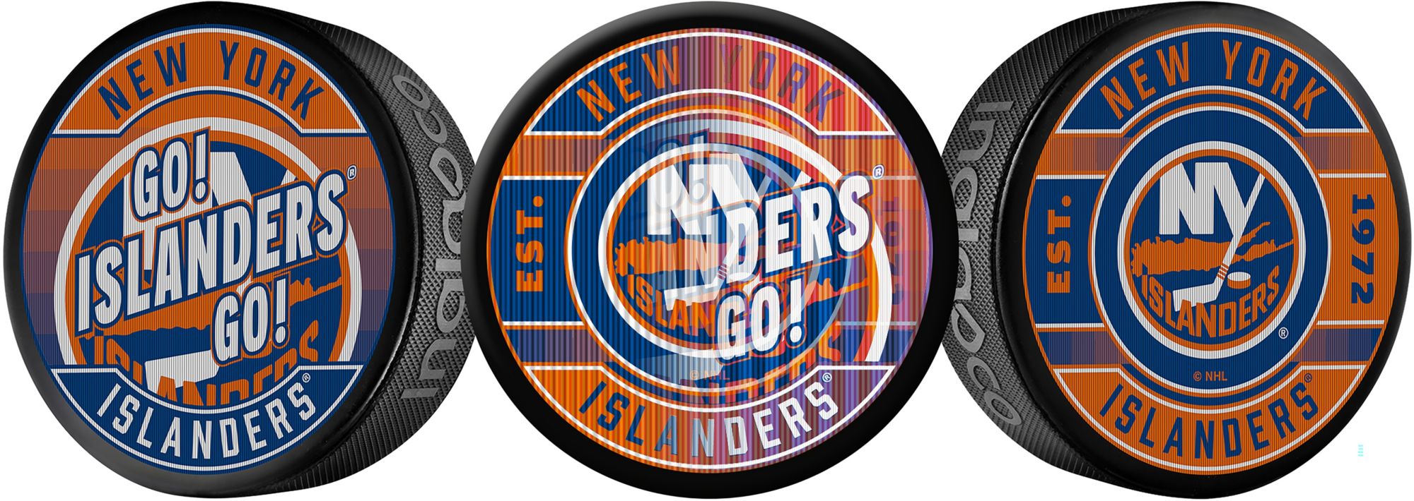 Inglasco Inc. New York Islanders Lenticular Puck Game Cube product image