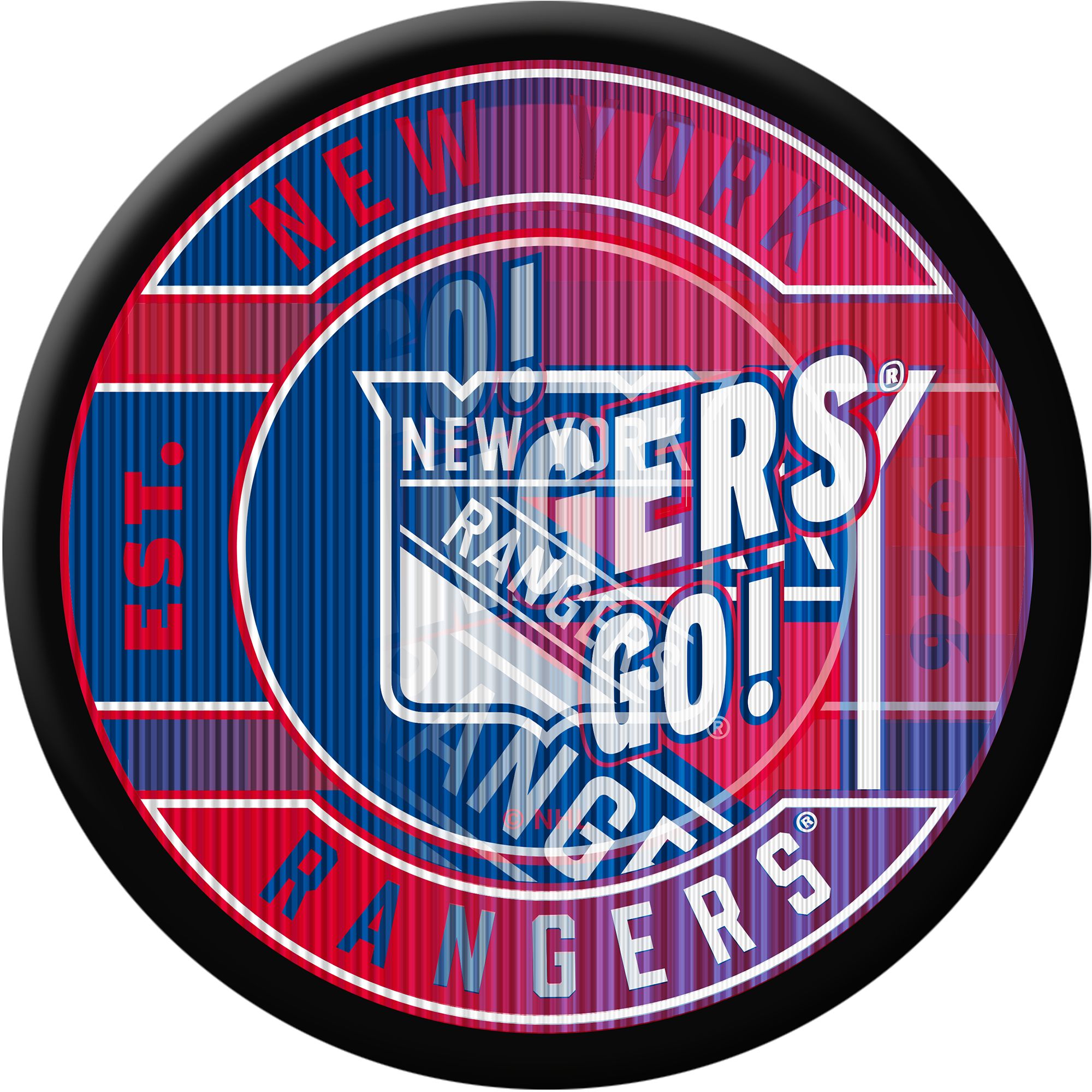 Inglasco Inc. New York Rangers Lenticular Puck Game Cube product image