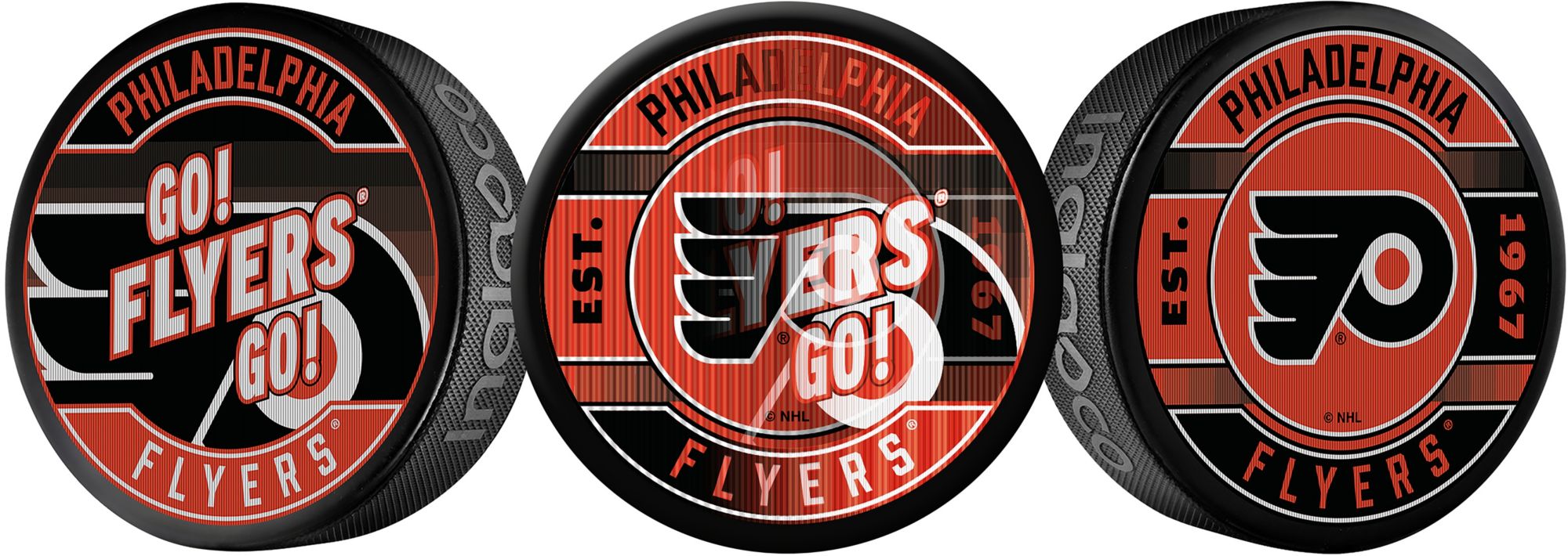 Inglasco Inc. Philadelphia Flyers Lenticular Puck Game Cube product image