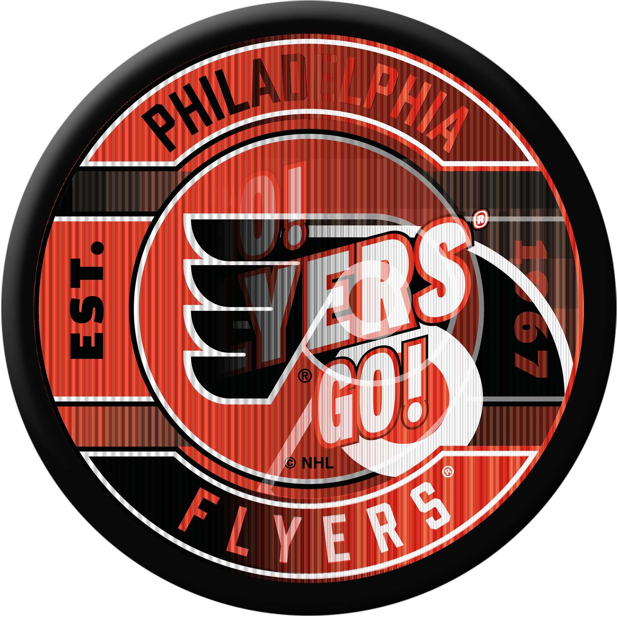 Inglasco Inc. Philadelphia Flyers Lenticular Puck Game Cube product image