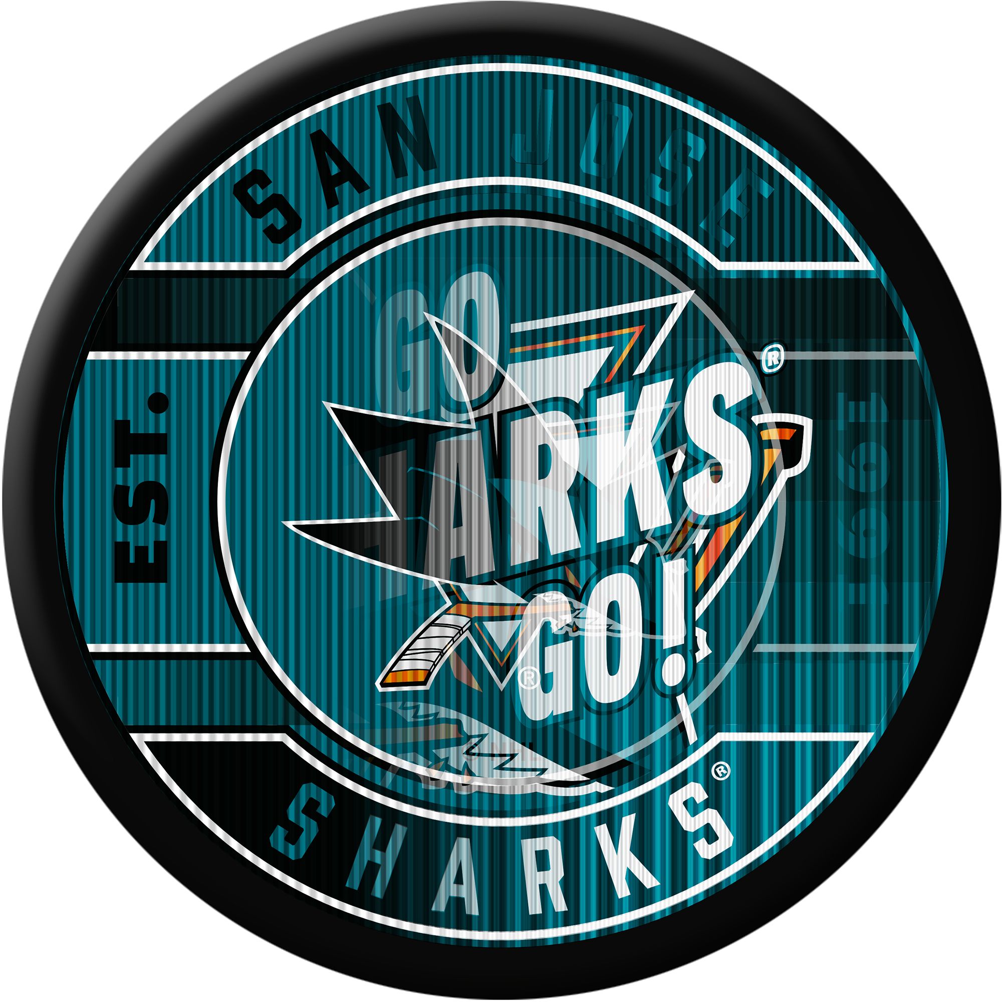 Inglasco Inc. San Jose Sharks Lenticular Puck Game Cube product image