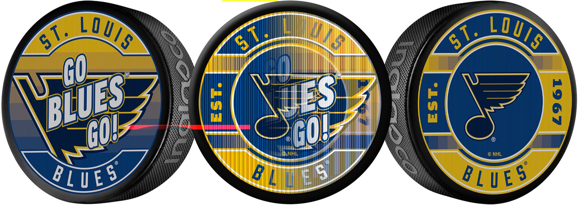 Inglasco Inc. St. Louis Blues Lenticular Puck Game Cube product image