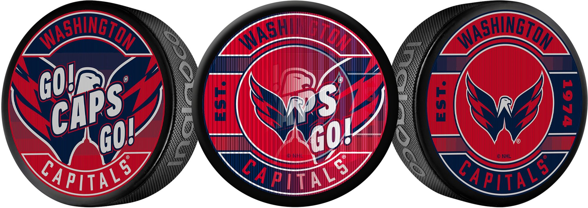 Inglasco Inc. Washington Capitals Lenticular Puck Game Cube product image