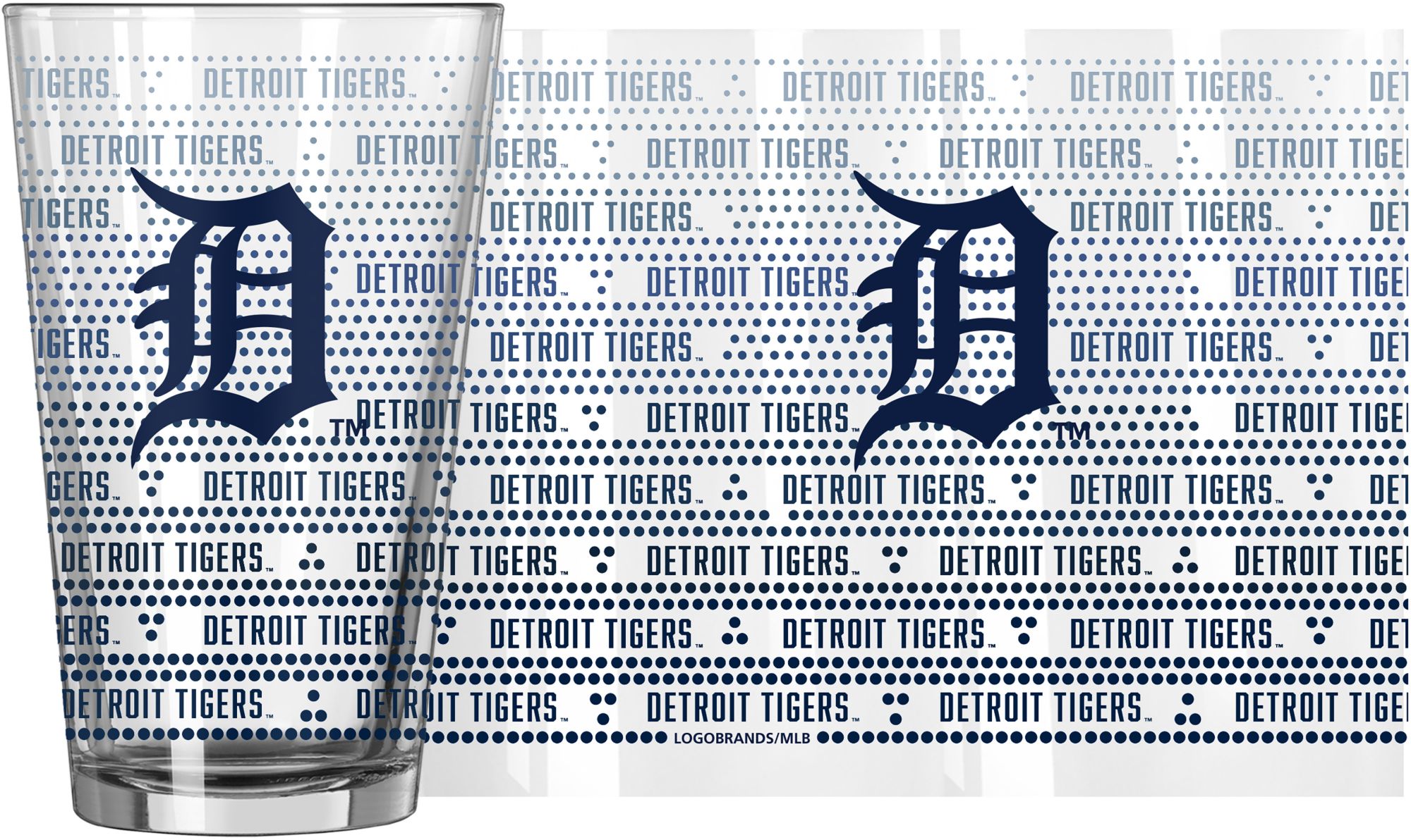 Logo Detroit Tigers  16oz. Chant Pint Glass product image