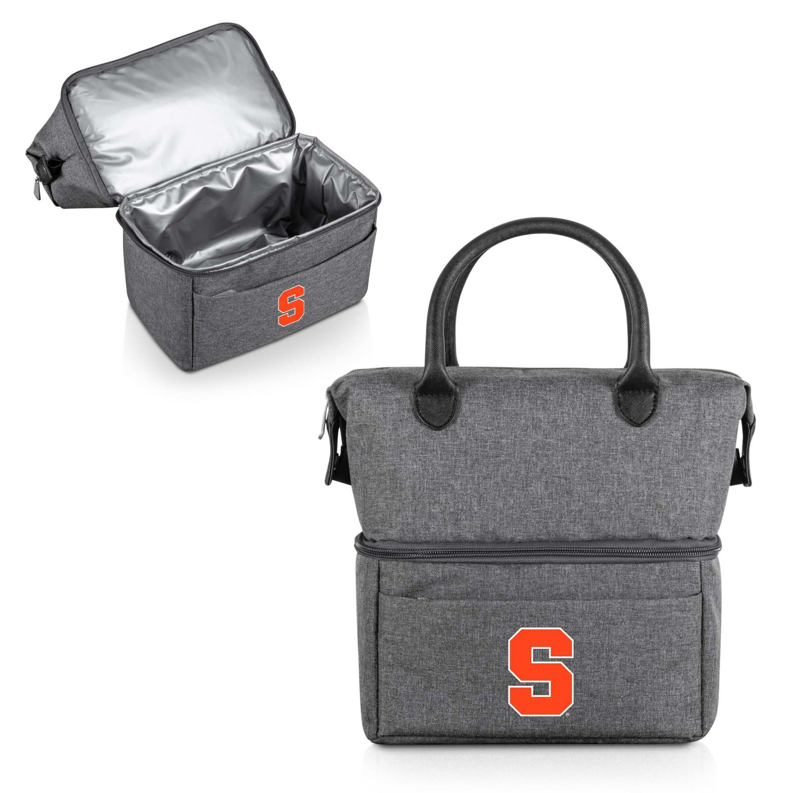 Picnic Time Syracuse Orange Urban Two-Tier Lunch Bag