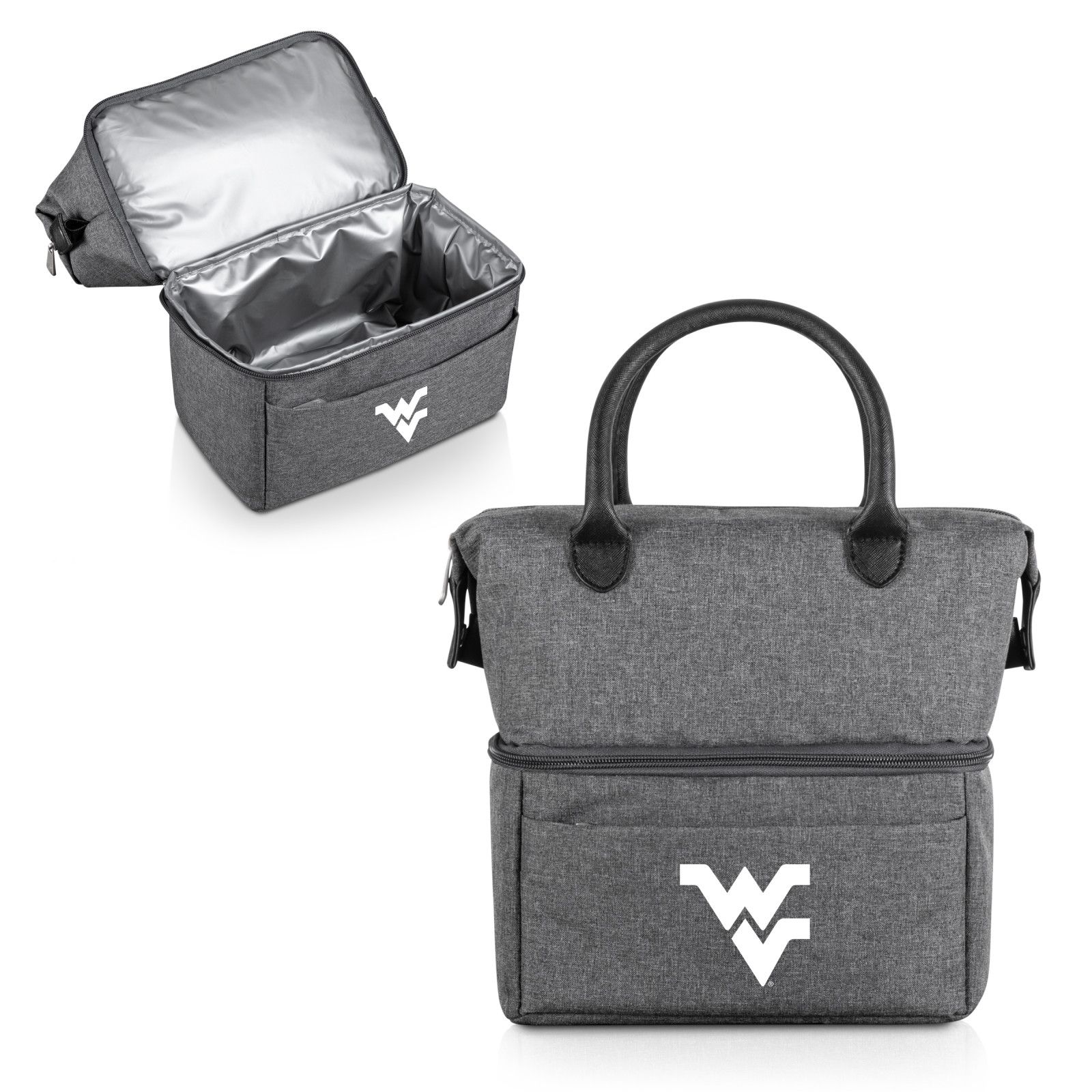 Picnic Time West Virginia Mountaineers Urban Two-Tier Lunch Bag product image
