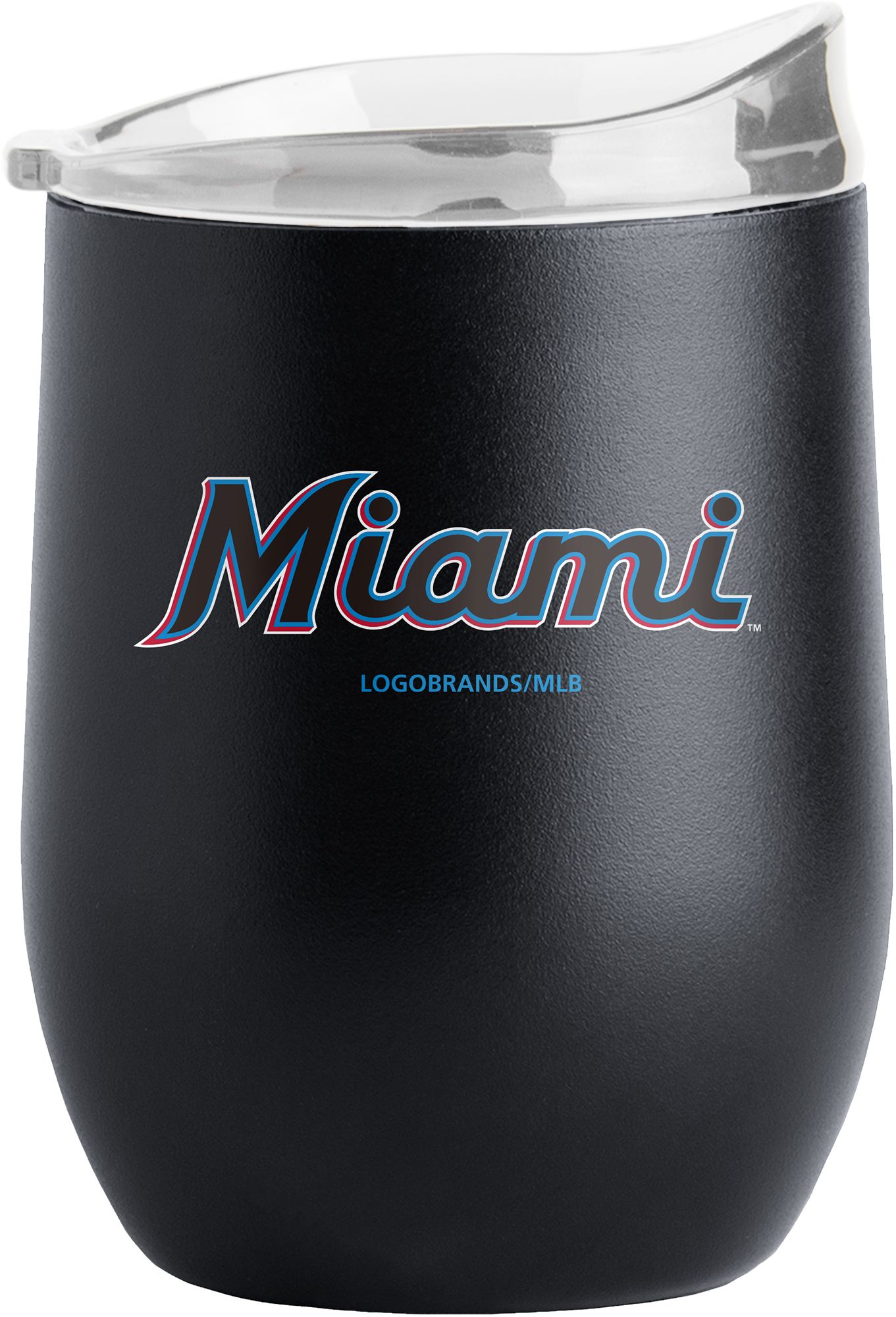 Logo Brands Miami Marlins 16 oz. Stainless Steel Flipside Tumbler product image