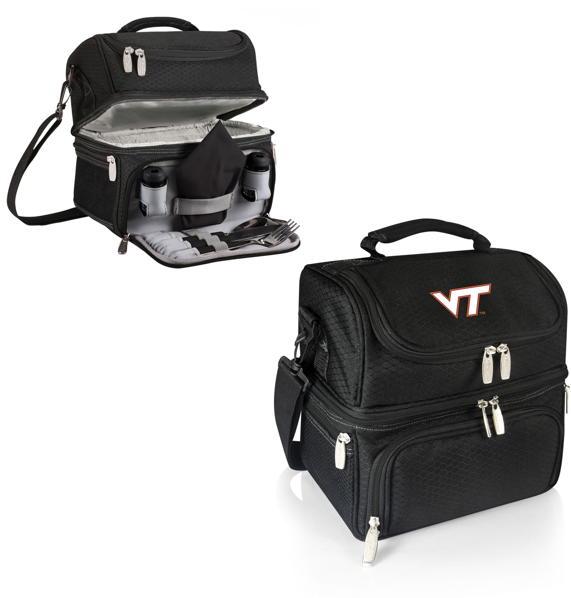 Picnic Time Virginia Tech Hokies Pranzo Two-Tier Lunch Cooler Bag product image