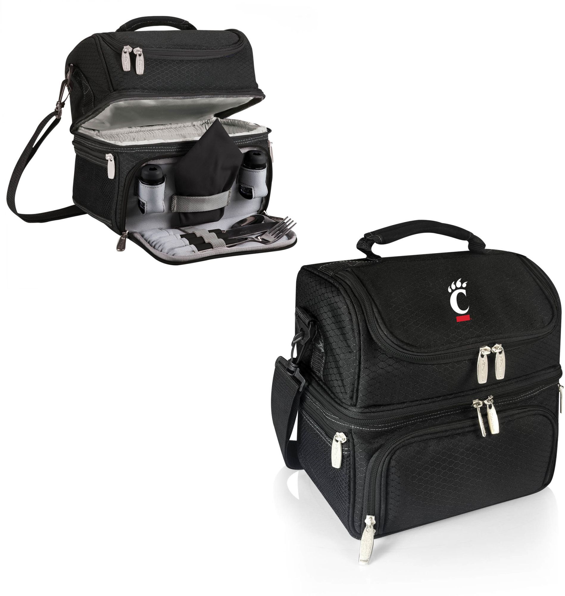 Picnic Time Cincinnati Bearcats Pranzo Two-Tier Lunch Cooler Bag product image