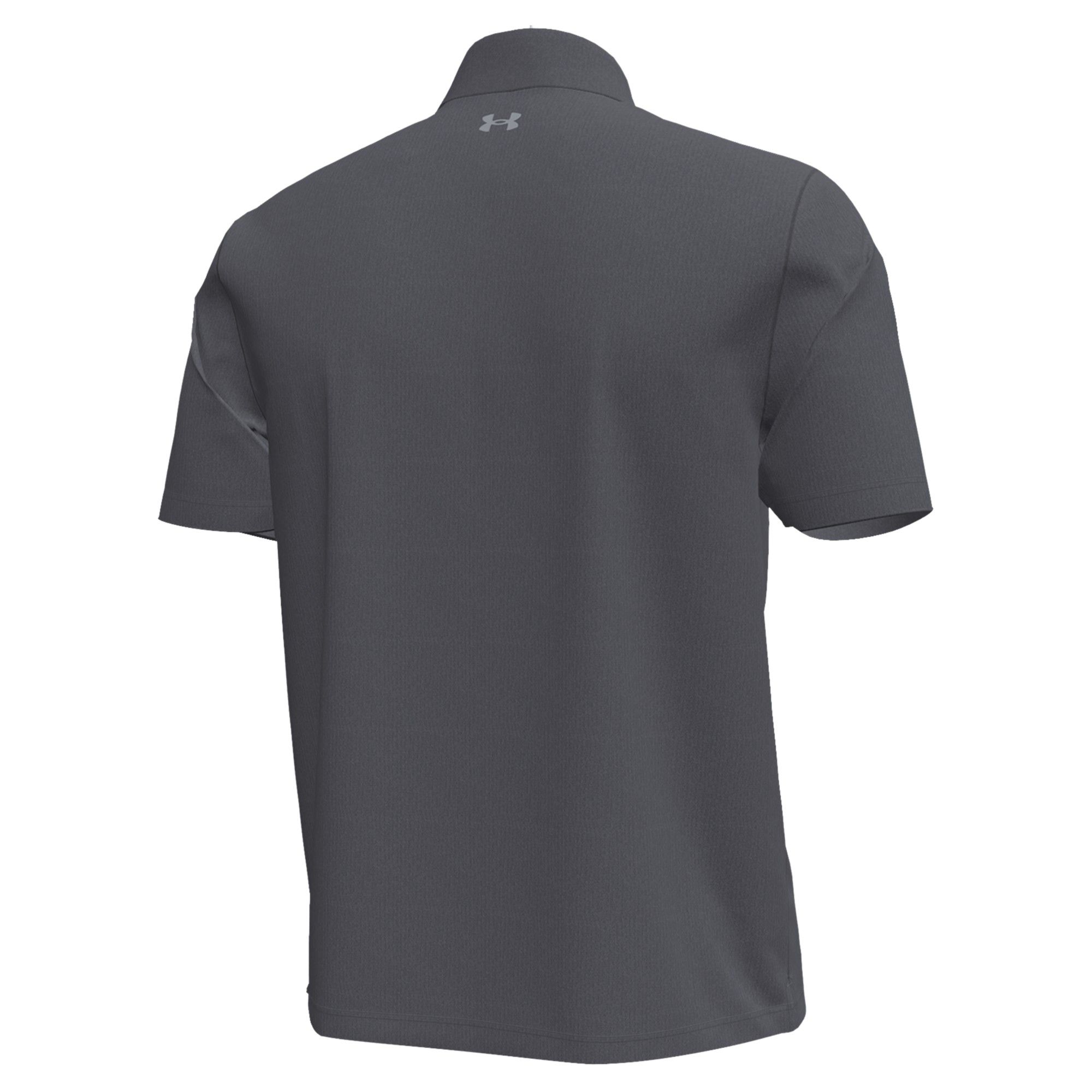 Under Armour Men's Northwestern Wildcats Grey Aura Solid Polo product image
